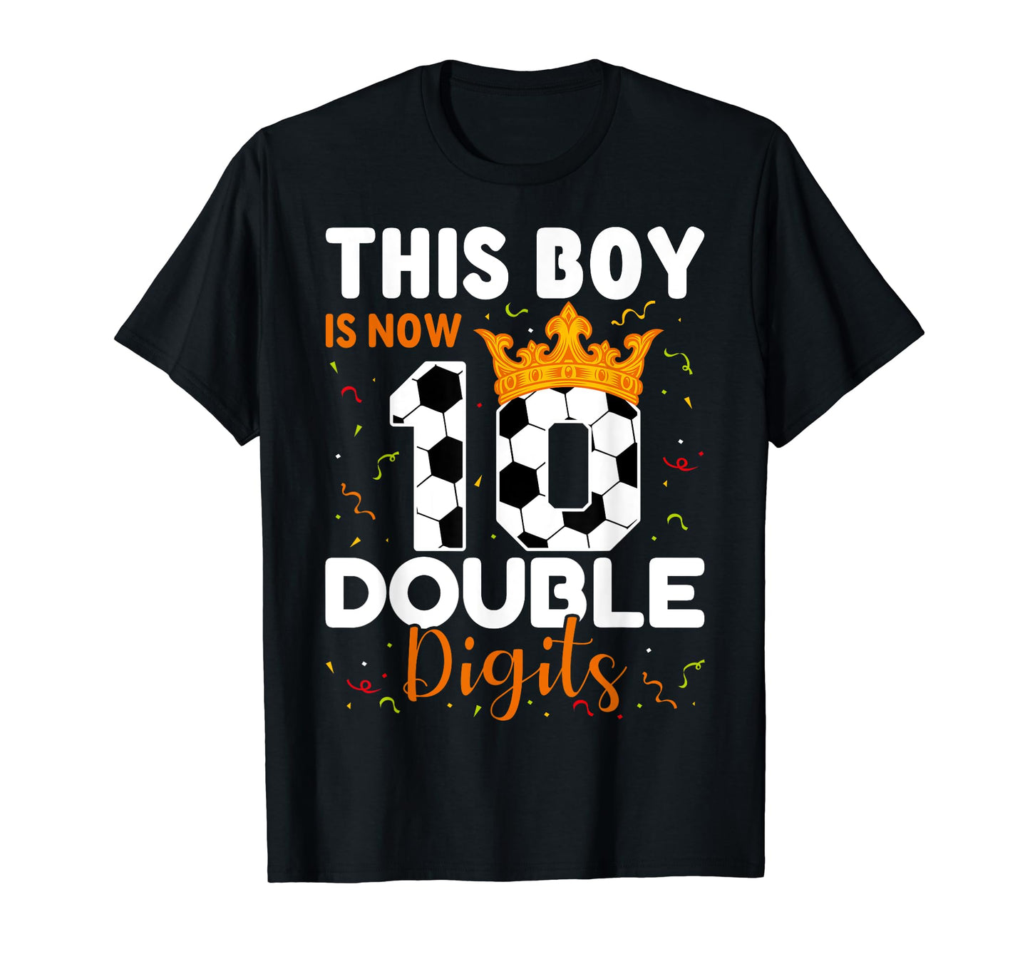10 Years Old Soccer Player Grandson T-Shirt - Custom Art Print Men Women - T-Shirt, Sweatshirt, Hoodie