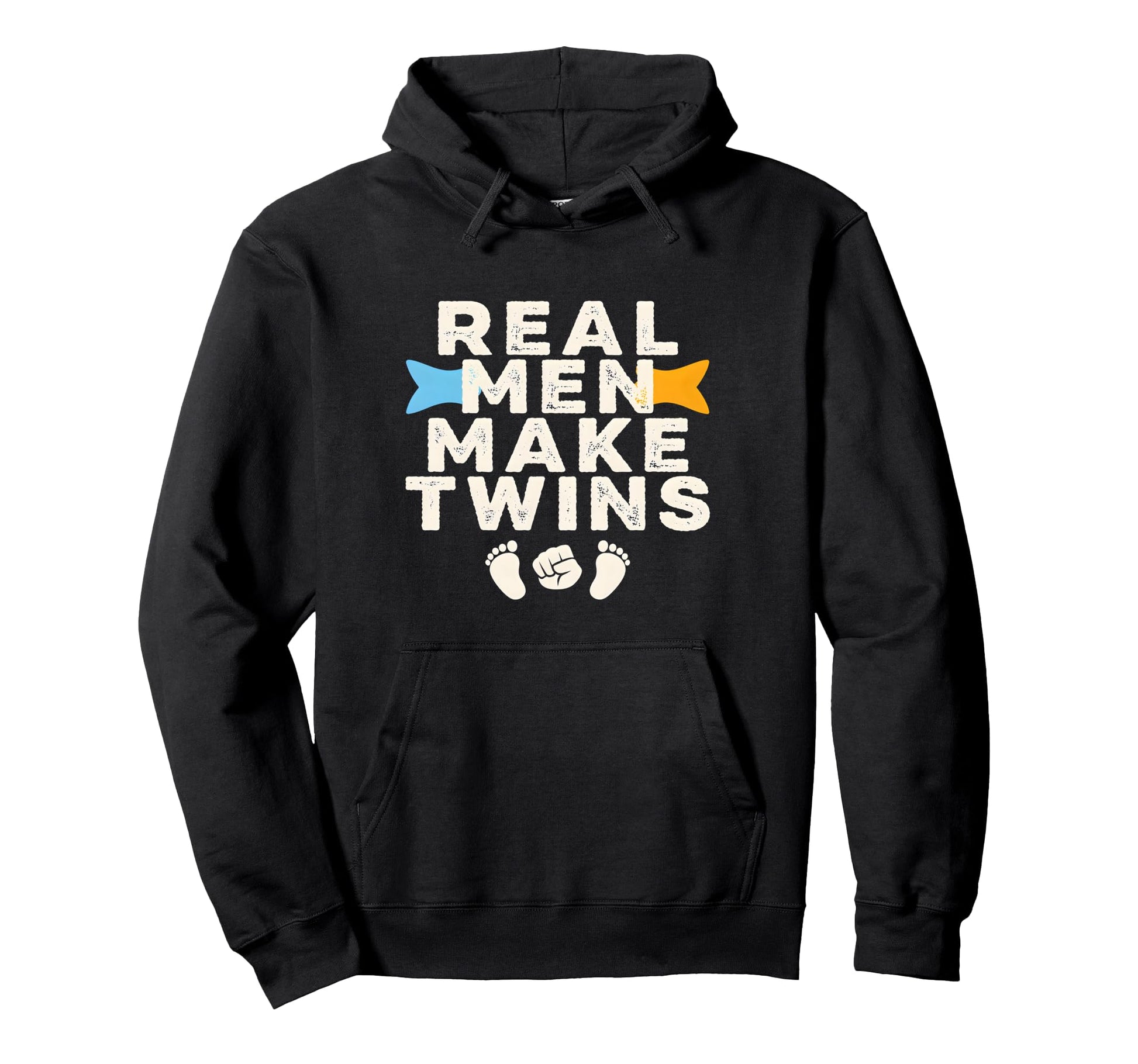Real Make Twins Twin Dad Pride Hoodie - Graphic Print for Adults - T-Shirt, Sweatshirt, Hoodie