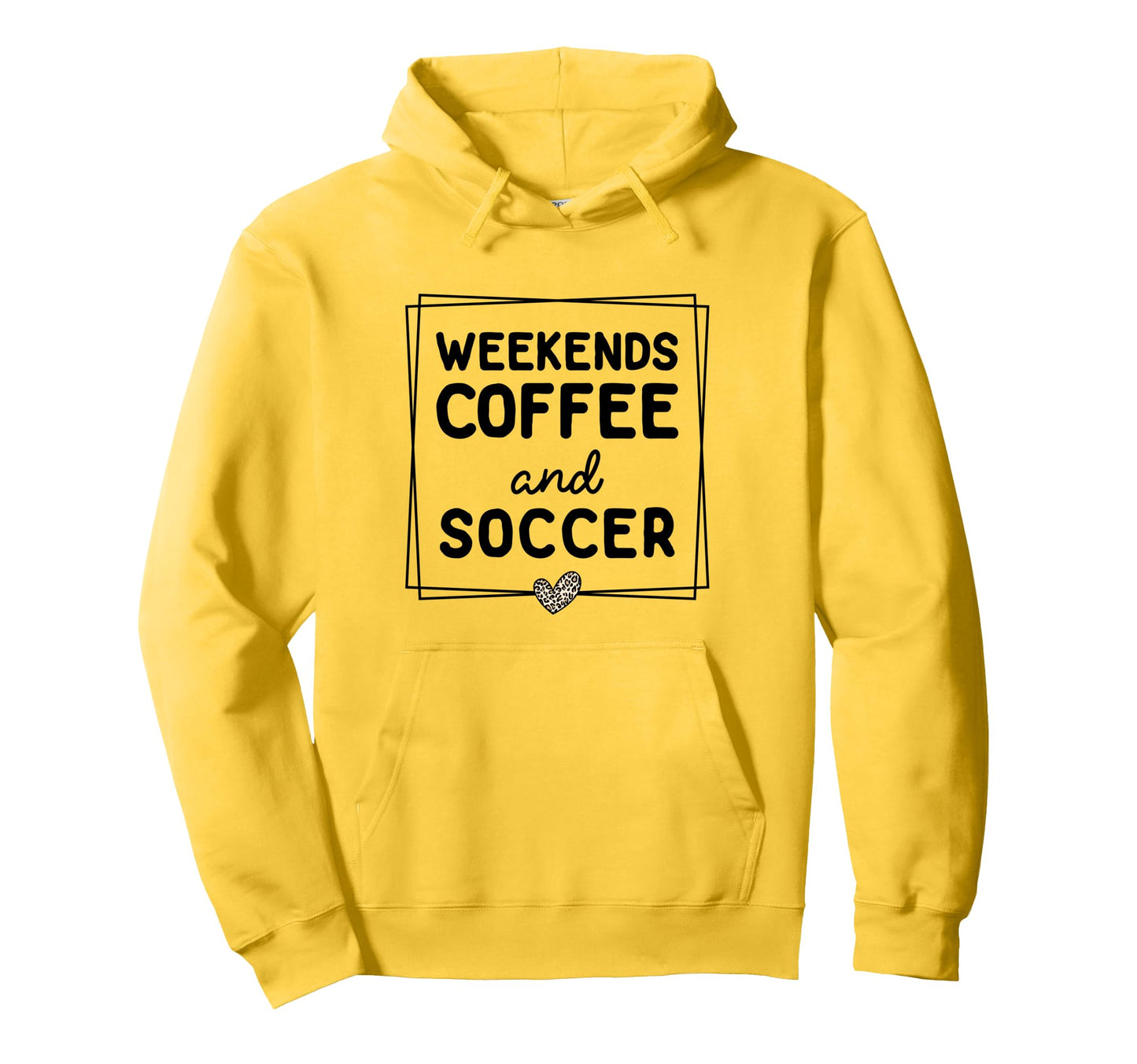 Weekends Coffee And Soccer Mom Life Hoodie - Streetwear Style Unisex - T-Shirt, Sweatshirt, Hoodie