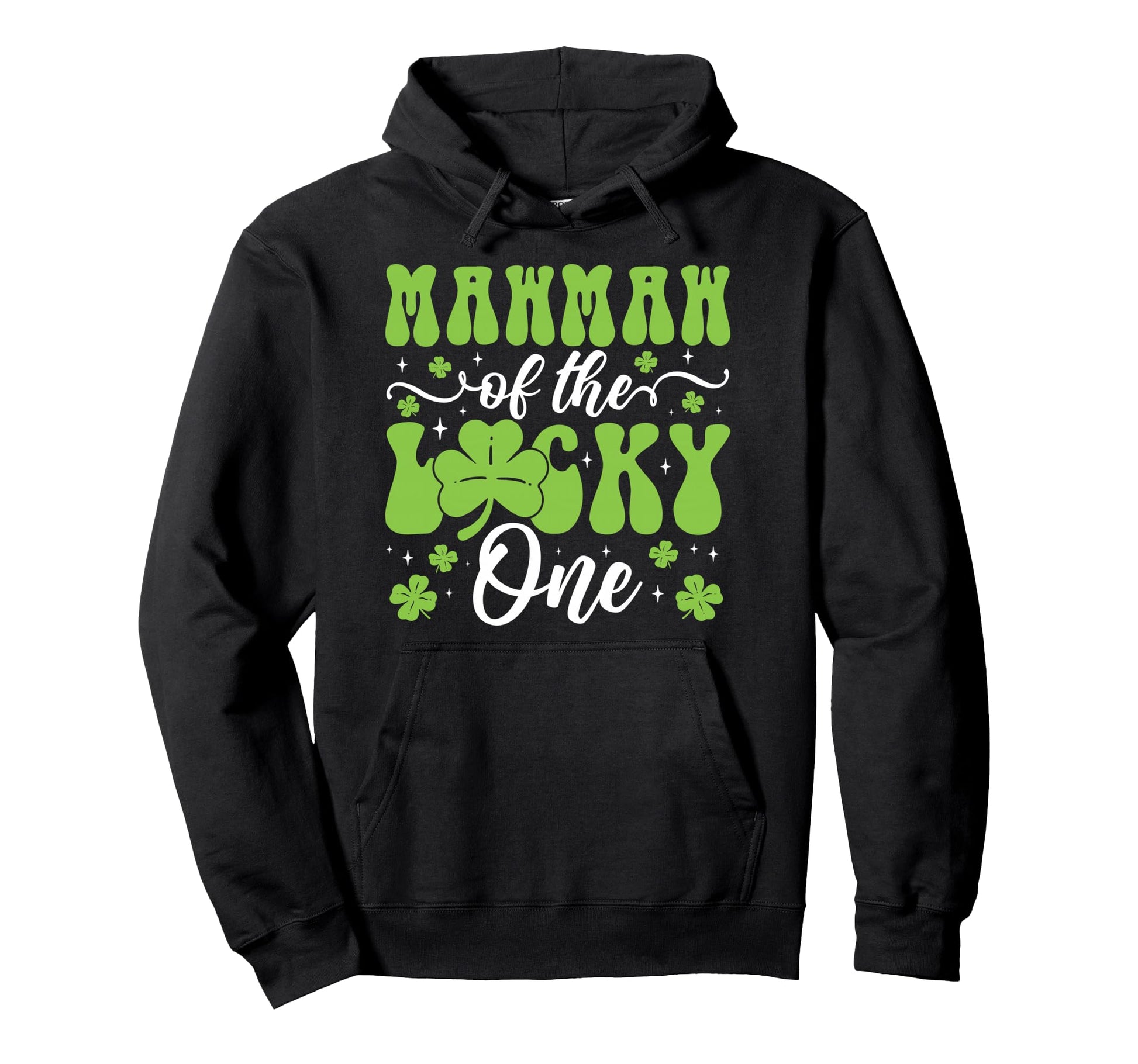 Mawmaw Lucky One First Birthday St Hoodie - Aesthetic Graphic for Adults - T-Shirt, Sweatshirt, Hoodie