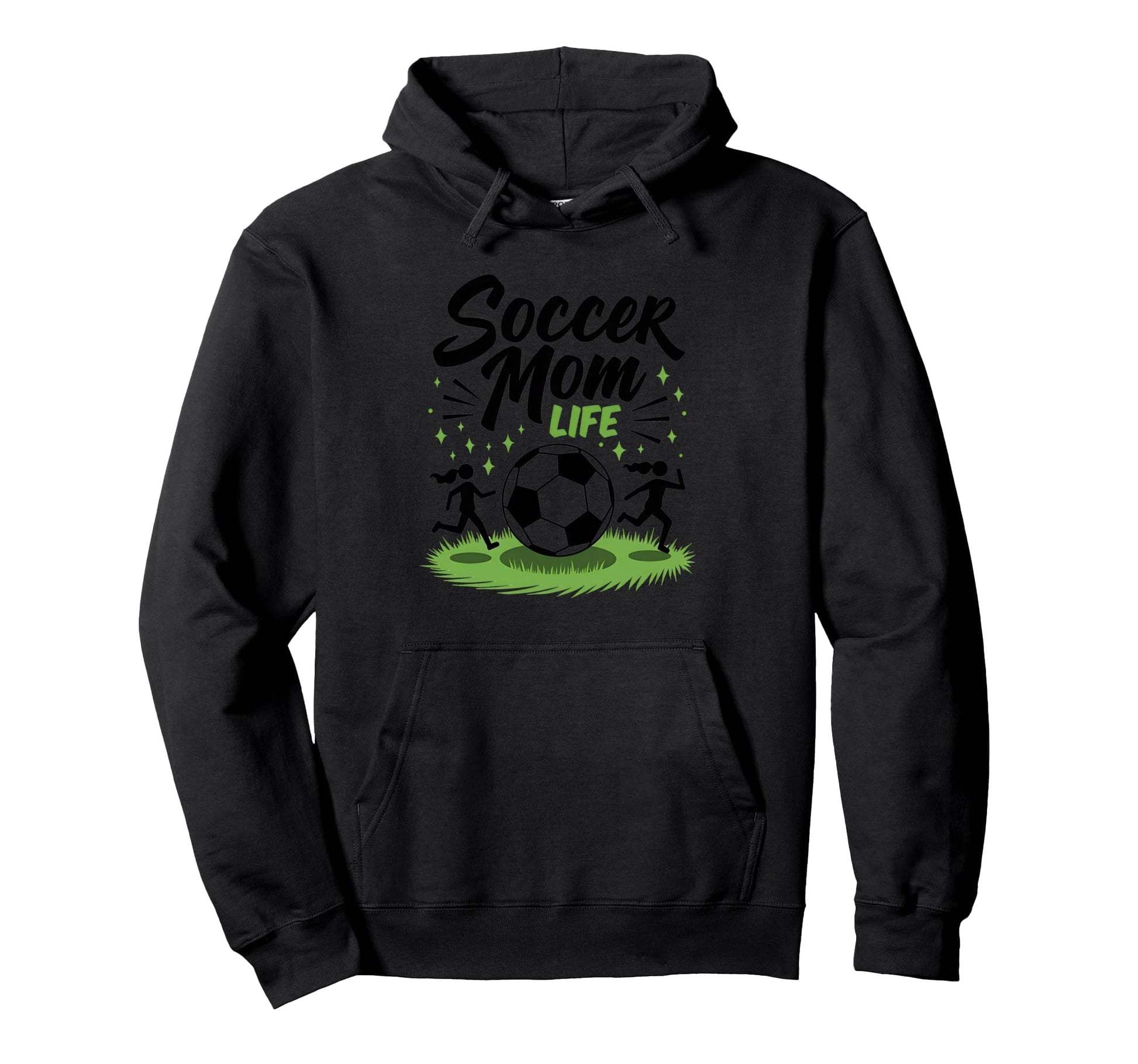 Soccer Mom Life Proud Parent Sweatshirt - Fun Novelty Design Men Women - T-Shirt, Sweatshirt, Hoodie