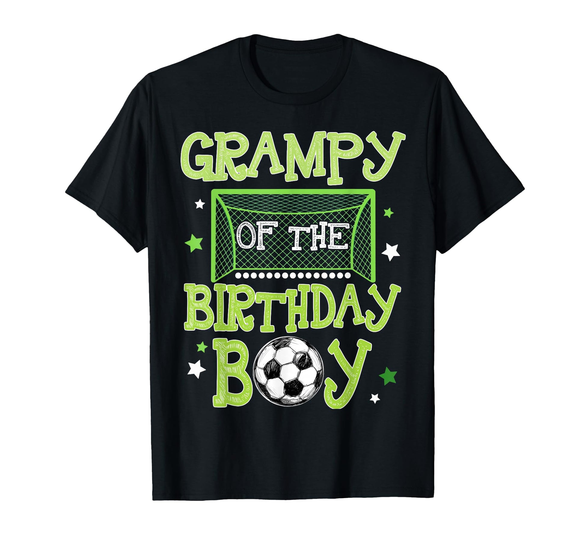 Grampy Birthday Soccer Family Matching T-Shirt - Custom Art Print Unisex - T-Shirt, Sweatshirt, Hoodie