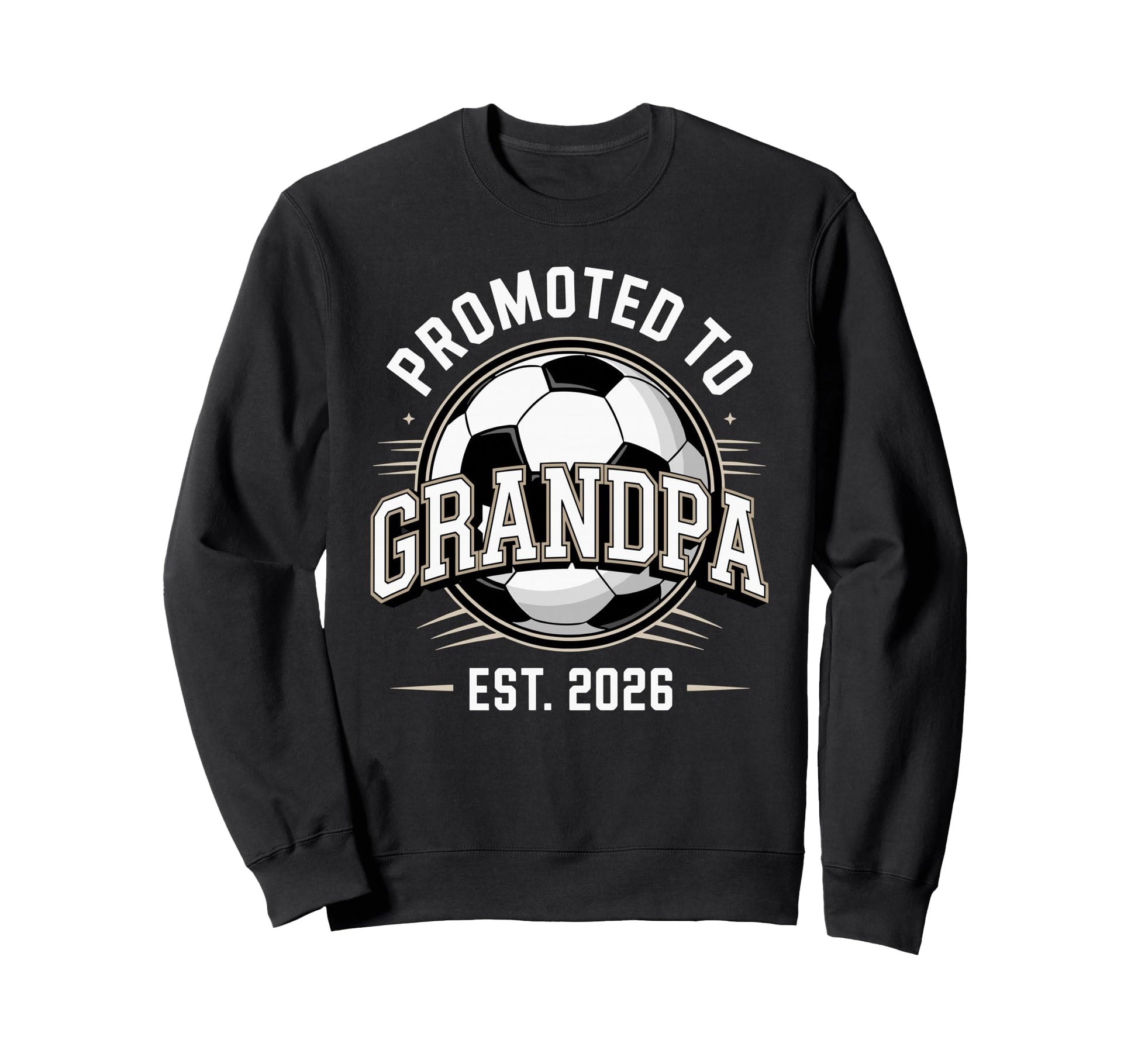 Promoted To Grandpa Est 2026 Sweatshirt - Minimalist Print Men Women - T-Shirt, Sweatshirt, Hoodie