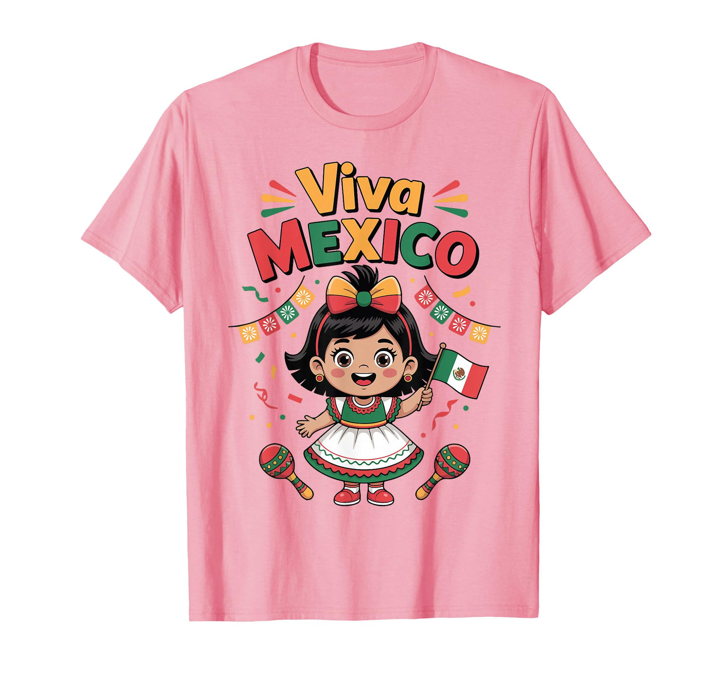 Mexican Viva Mexico Mexican Flag T-Shirt - Novelty Apparel for Adults - T-Shirt, Sweatshirt, Hoodie