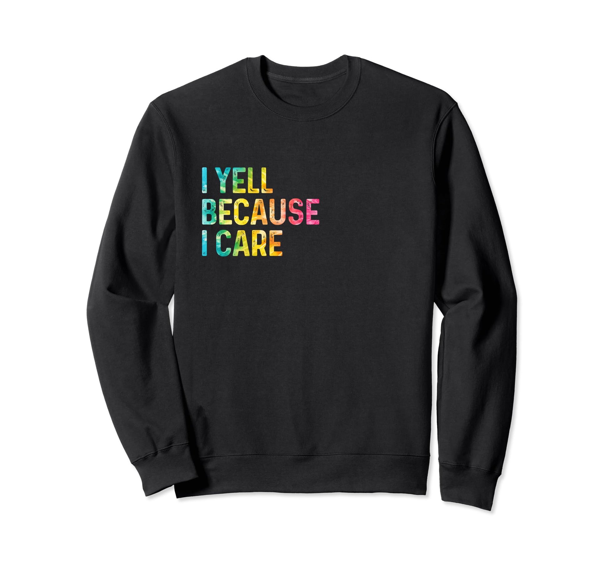 I Yell Because I Care Soccer Sweatshirt - Aesthetic Graphic Men Women - T-Shirt, Sweatshirt, Hoodie