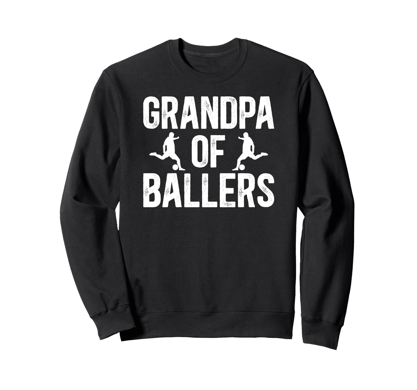 Grandpa Ballers Soccer Grandpa Soccer Sweatshirt - Minimalist Print Unisex - T-Shirt, Sweatshirt, Hoodie