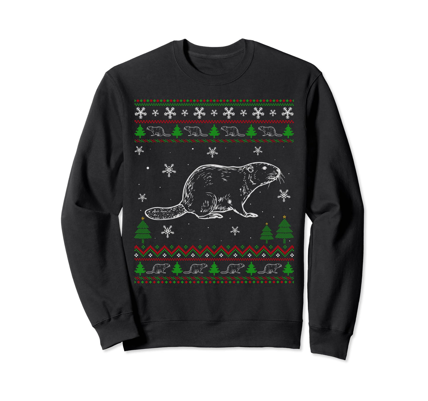 Ugly Beaver Lovers Funny Ugly Sweatshirt - Aesthetic Graphic Men Women - T-Shirt, Sweatshirt, Hoodie