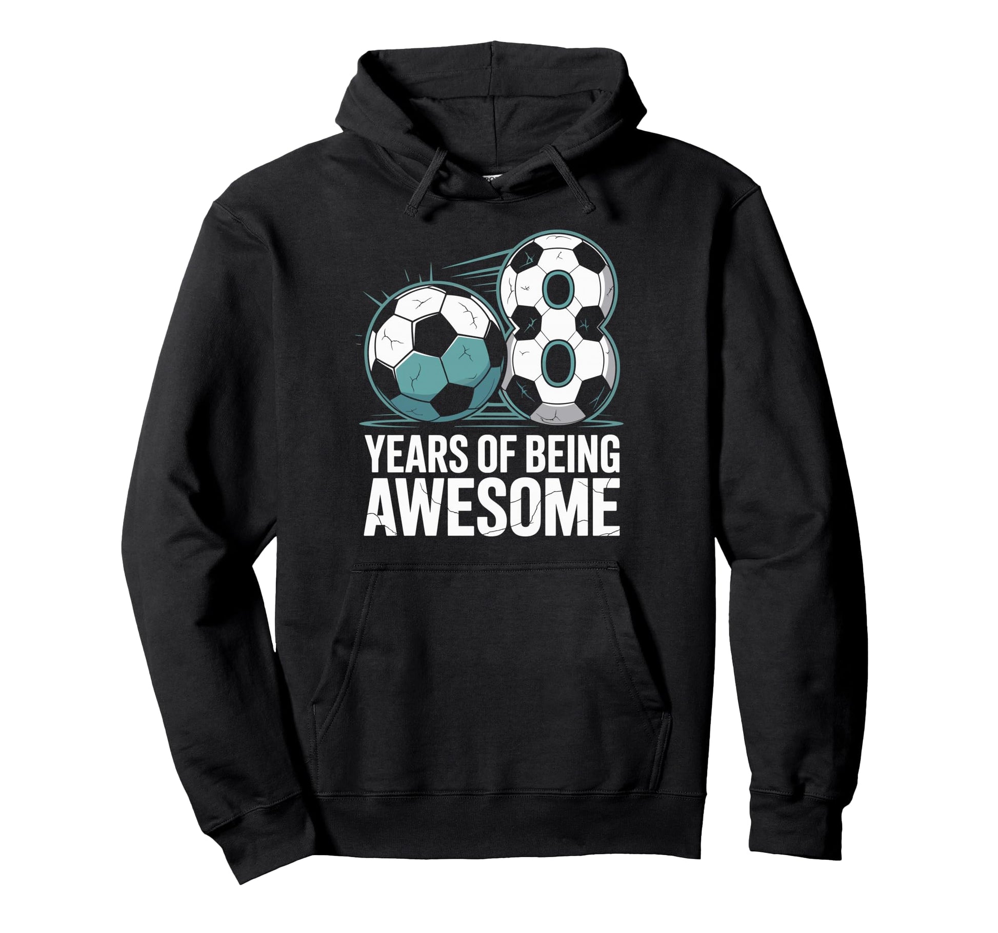 8 Years Being Awesome 8Th Birthday Bday Hoodie - Unique Graphic for Adults - T-Shirt, Sweatshirt, Hoodie