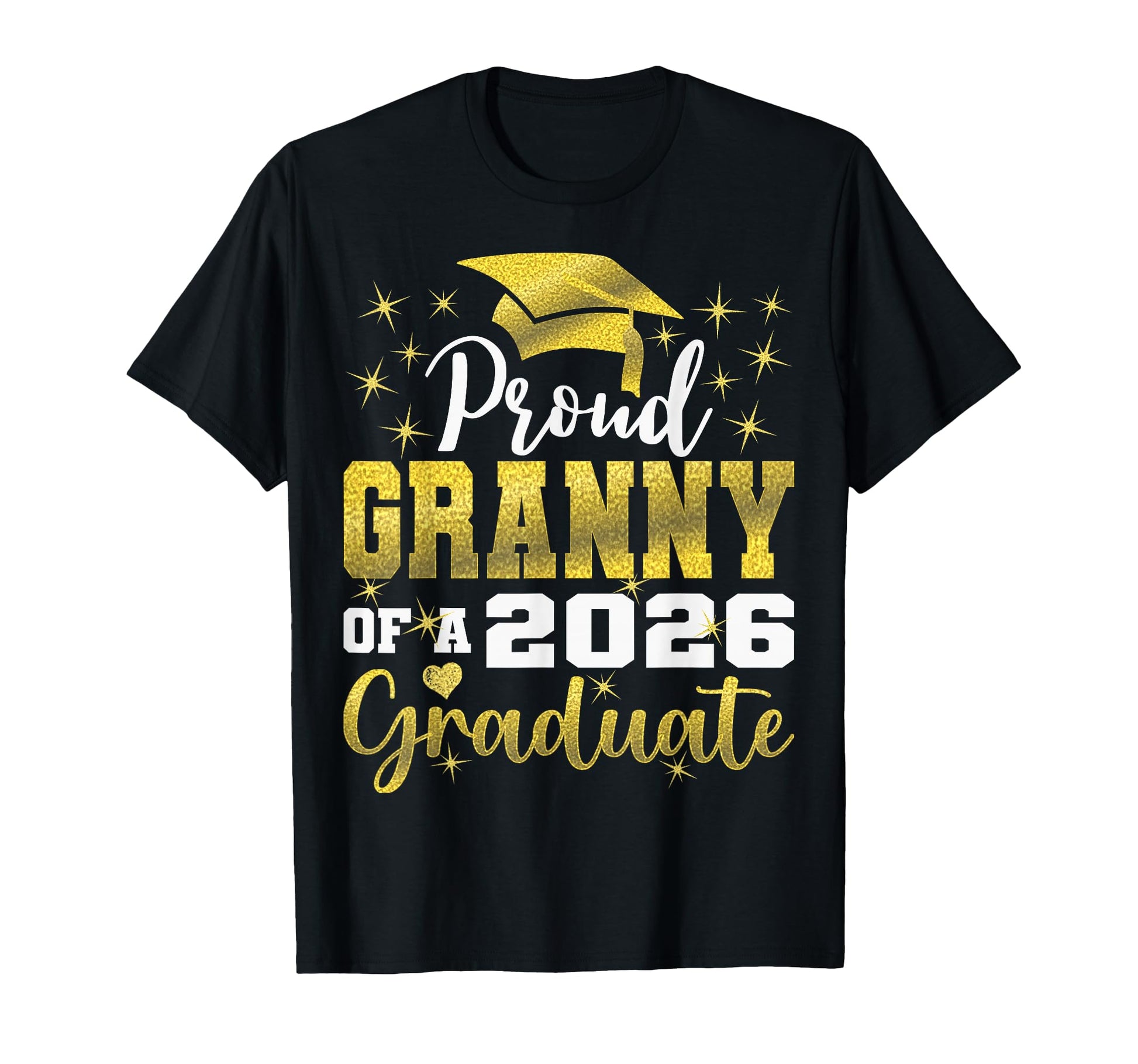 Super Proud Granny 2026 Graduate T-Shirt - Novelty Apparel for Adults - T-Shirt, Sweatshirt, Hoodie