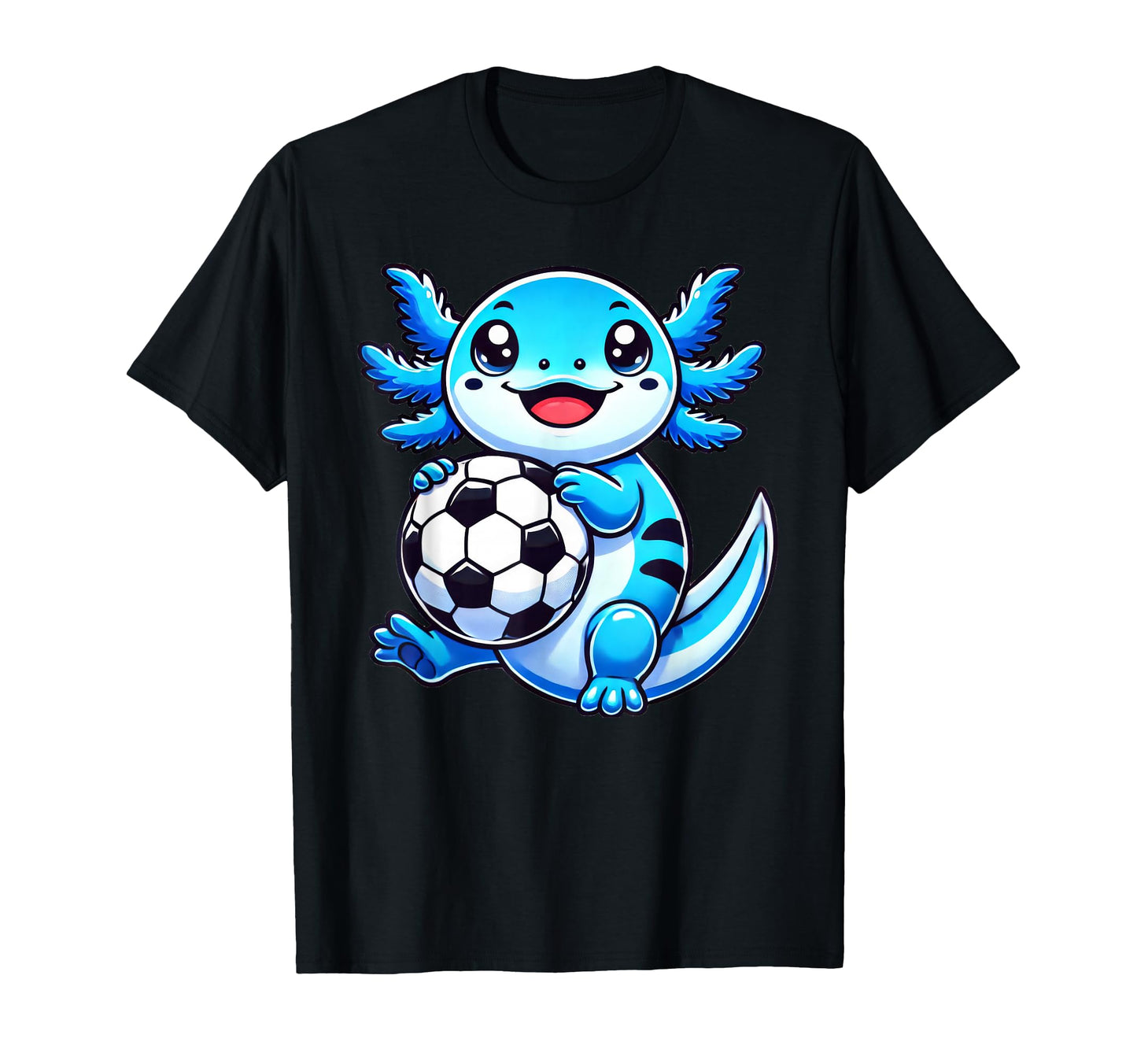 Axolotl Soccer Axolotls Hoodie - Novelty Apparel Men Women - T-Shirt, Sweatshirt, Hoodie