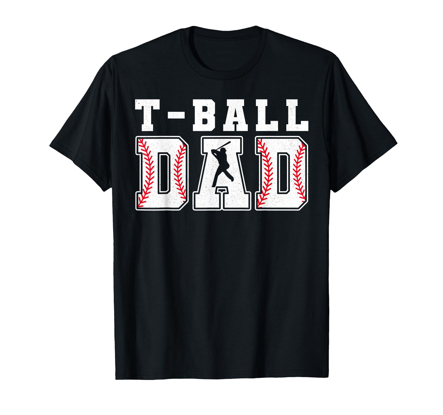 Groovy T Ball Dad Father Happy T-Shirt - Fun Novelty Design for Adults - T-Shirt, Sweatshirt, Hoodie