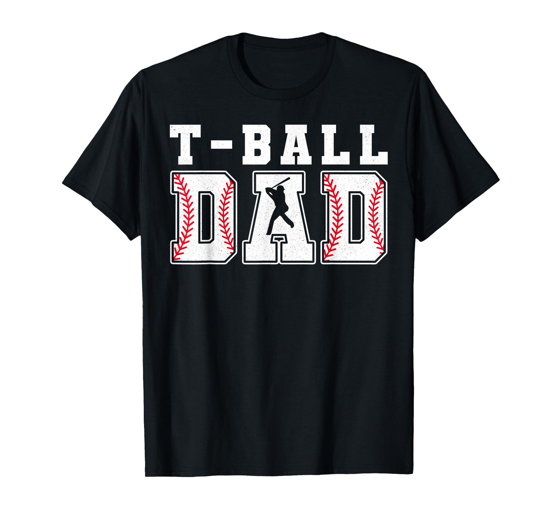 Groovy T Ball Dad Father Happy T-Shirt - Fun Novelty Design for Adults - T-Shirt, Sweatshirt, Hoodie