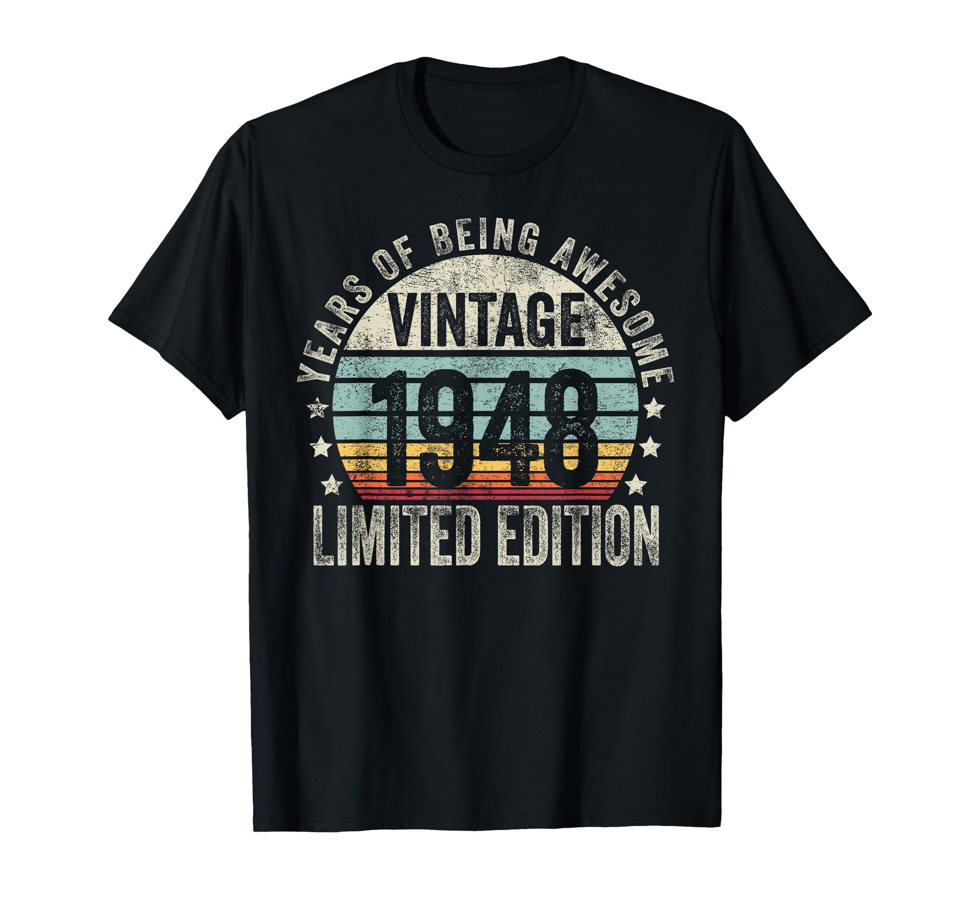 1948 T Shirts Funny 1948 Birthday T-Shirt - Streetwear Style Unisex - T-Shirt, Sweatshirt, Hoodie