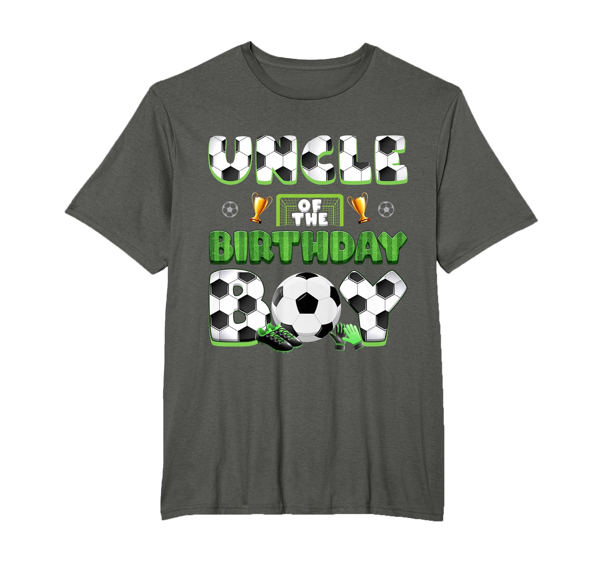 Uncle Birthday Soccer Group Family T-Shirt - Fun Novelty Design for Adults - T-Shirt, Sweatshirt, Hoodie