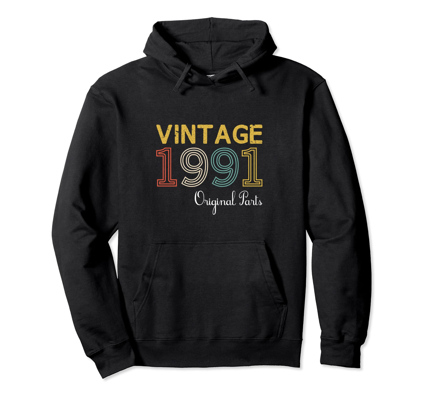 Year 1991 Gift Birthday Mom Dad Hoodie - Custom Art Print for Adults - T-Shirt, Sweatshirt, Hoodie
