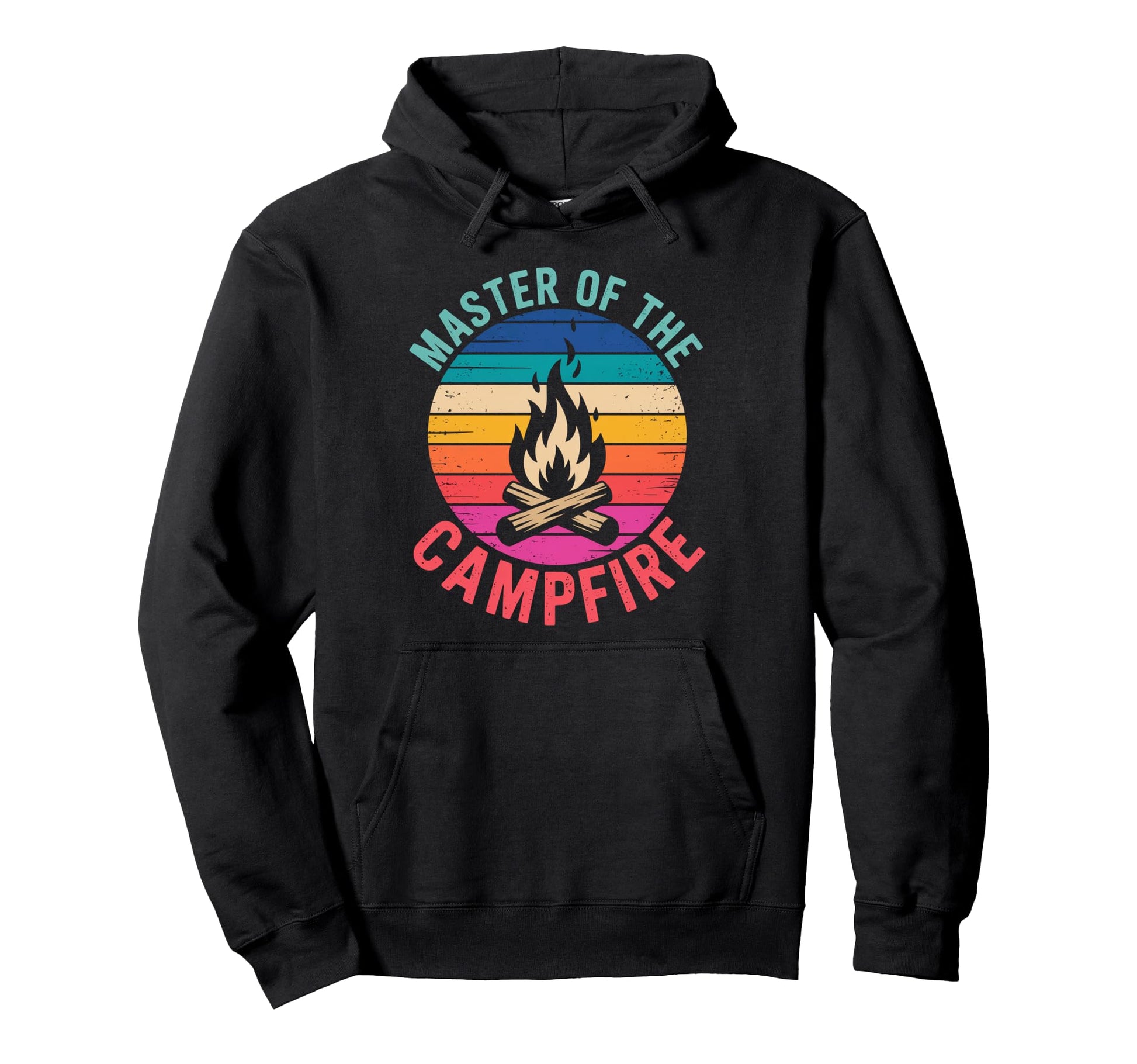 Master Campfire Dad Camping Gifts Hoodie - Streetwear Style Men Women - T-Shirt, Sweatshirt, Hoodie