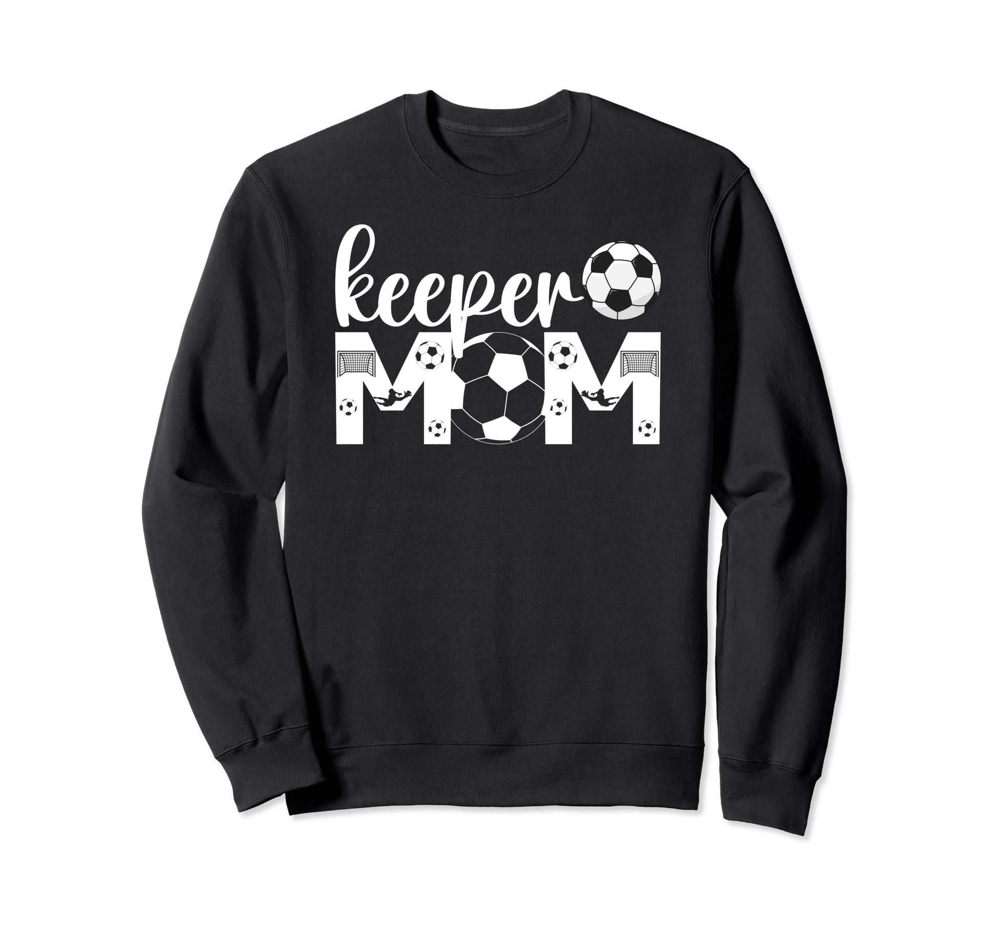 Soccer Keeper Mom Proud Mother Soccer Sweatshirt - Custom Art Print Unisex - T-Shirt, Sweatshirt, Hoodie