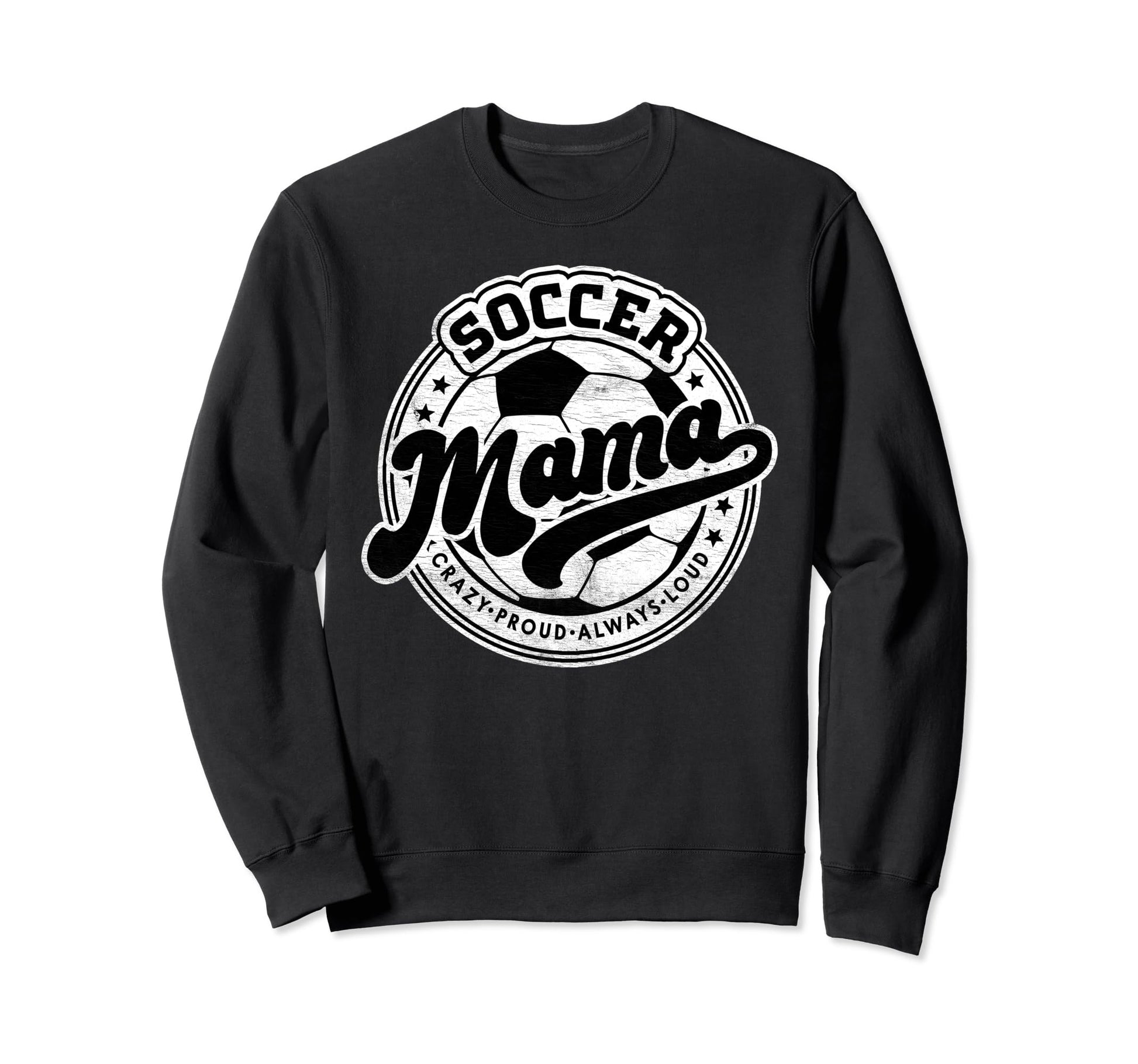 Soccer Mama Mom Family Matching Sweatshirt - Casual Everyday Wear Unisex - T-Shirt, Sweatshirt, Hoodie