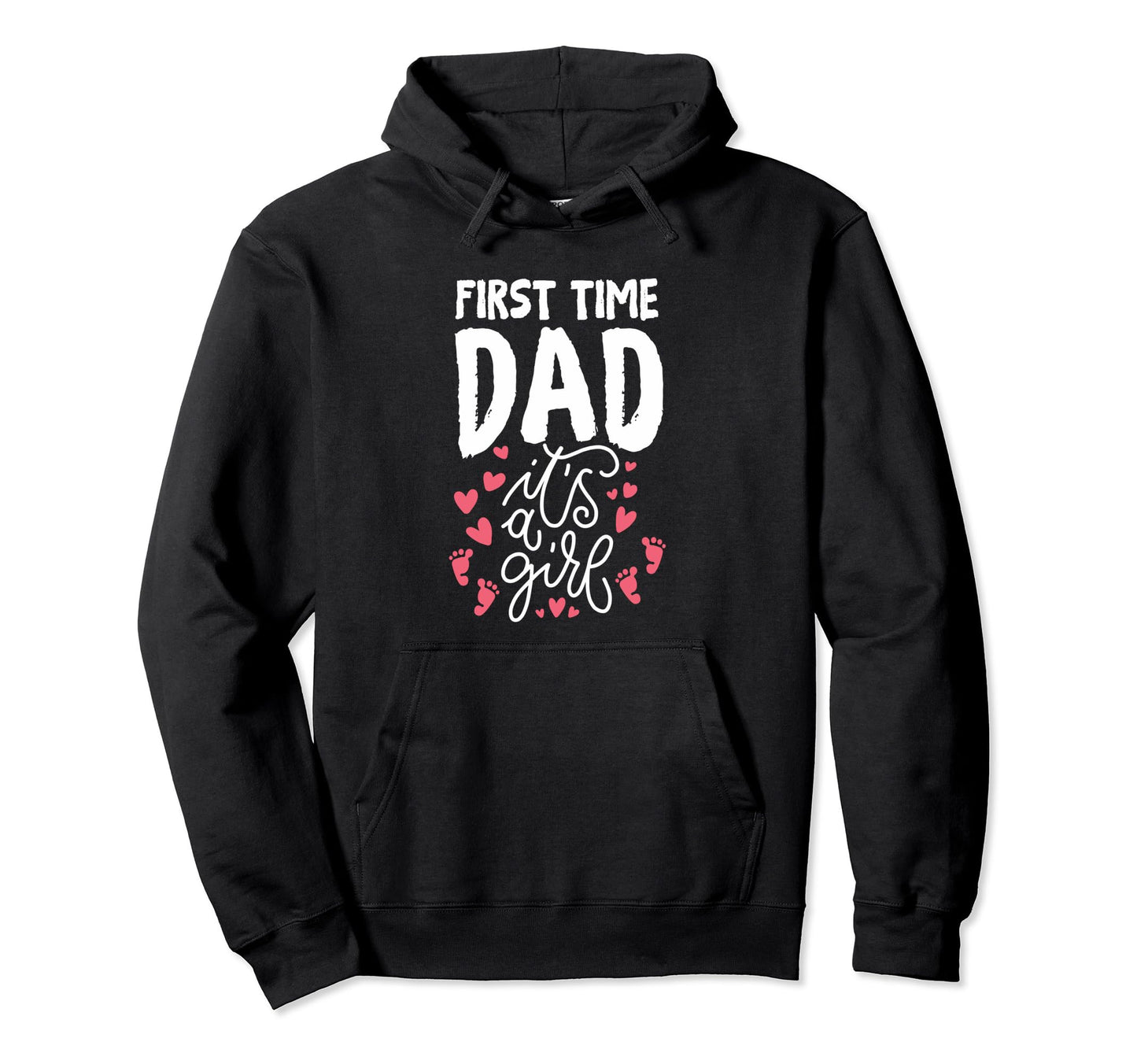 First Time Dad Its New Dad Designer Hoodie - Minimalist Print for Adults - T-Shirt, Sweatshirt, Hoodie