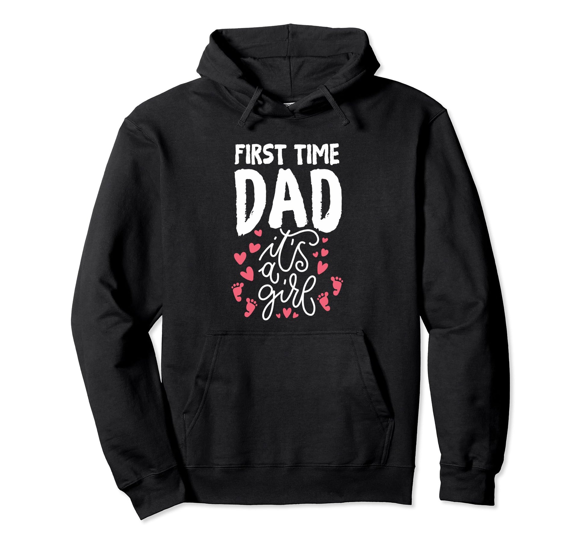 First Time Dad Its New Dad Designer Hoodie - Minimalist Print for Adults - T-Shirt, Sweatshirt, Hoodie