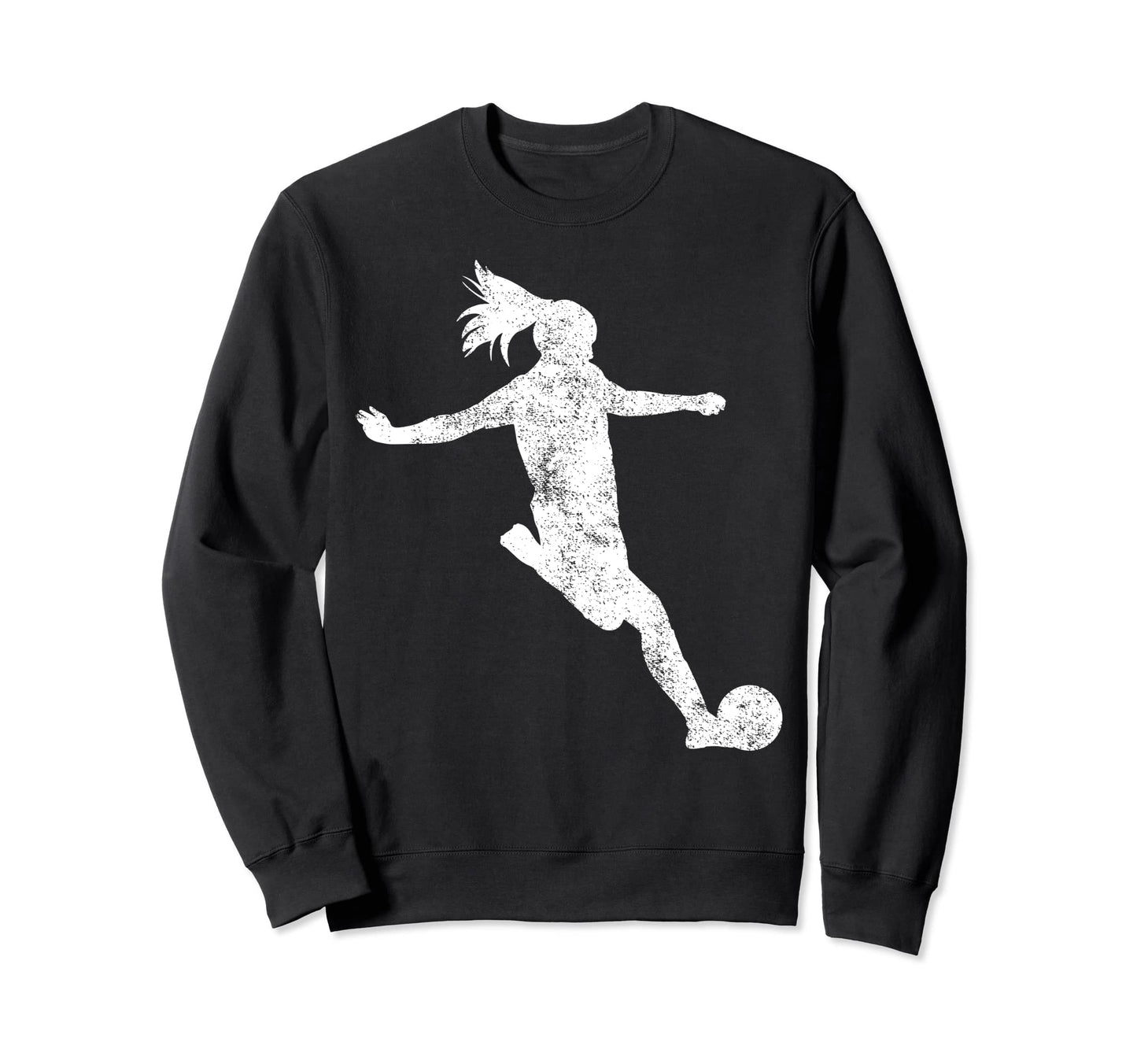 Soccer Player Gift Sweatshirt - Aesthetic Graphic Men Women - T-Shirt, Sweatshirt, Hoodie