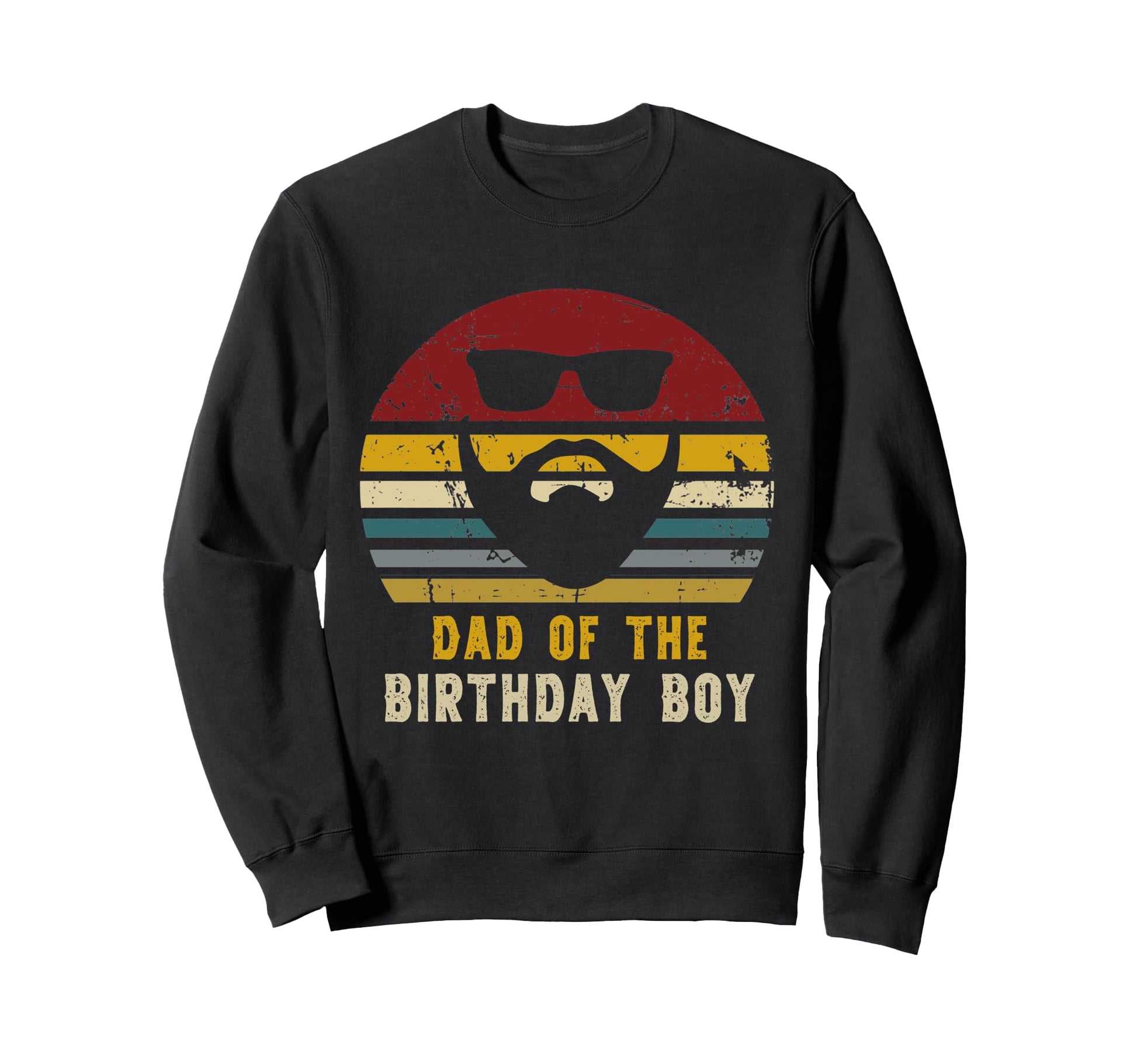 Dad Birthday Rad Dad Sweatshirt - Graphic Print Unisex - T-Shirt, Sweatshirt, Hoodie