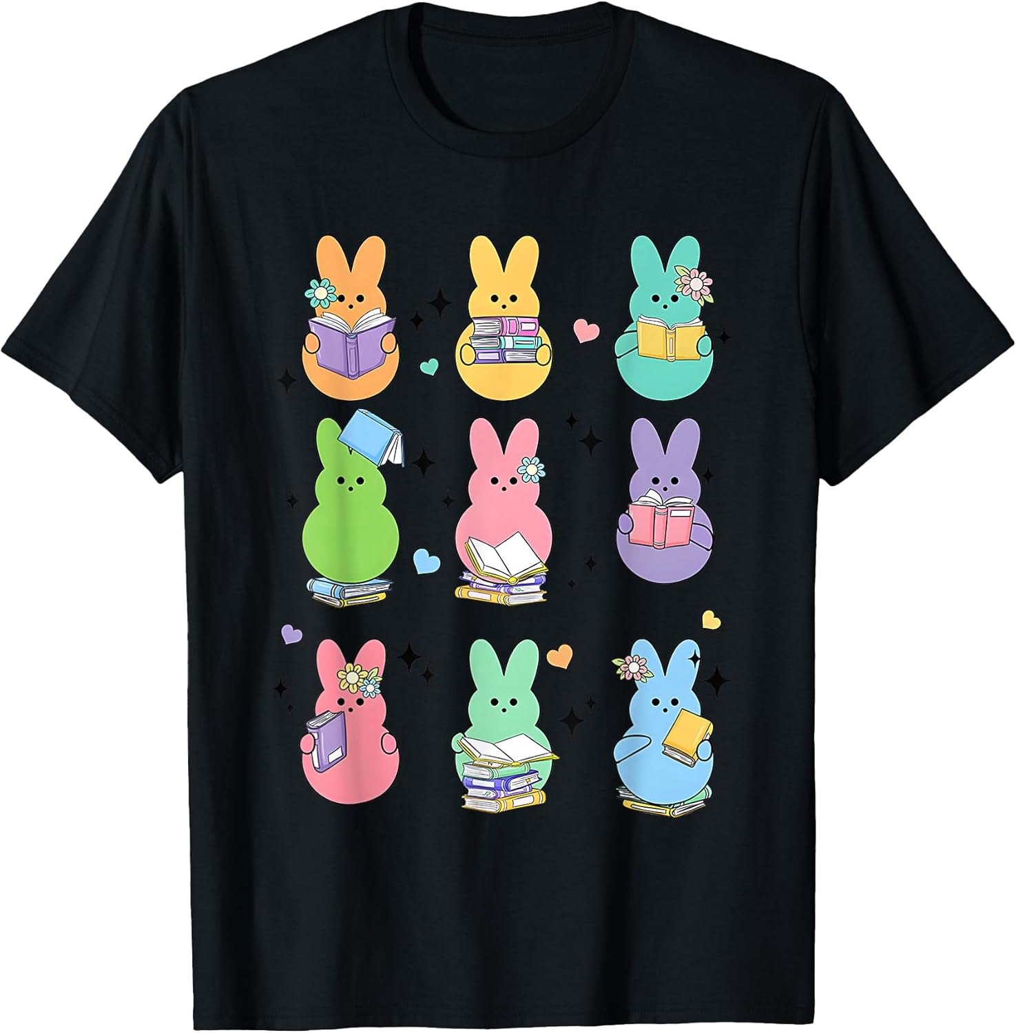 Reading Books Easter Librarian Teacher Book Unisex T-shirt, Sweatshirt, Hoodie, Long Sleeve Tee - T-Shirt, Sweatshirt, Hoodie