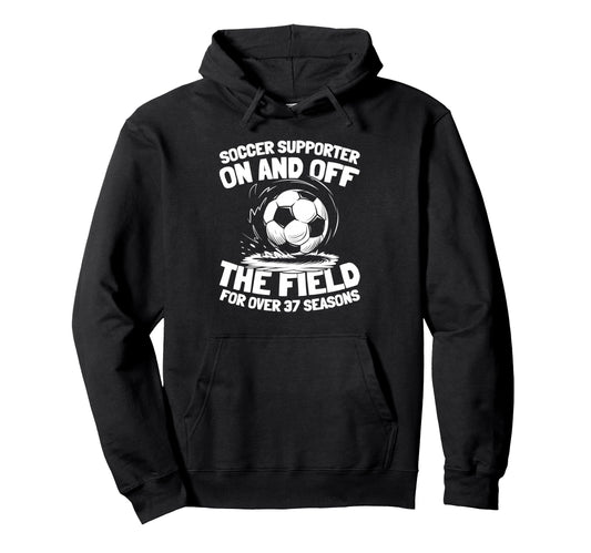 37Th Birthday Player Sports Team Hoodie - Fun Novelty Design Men Women - T-Shirt, Sweatshirt, Hoodie