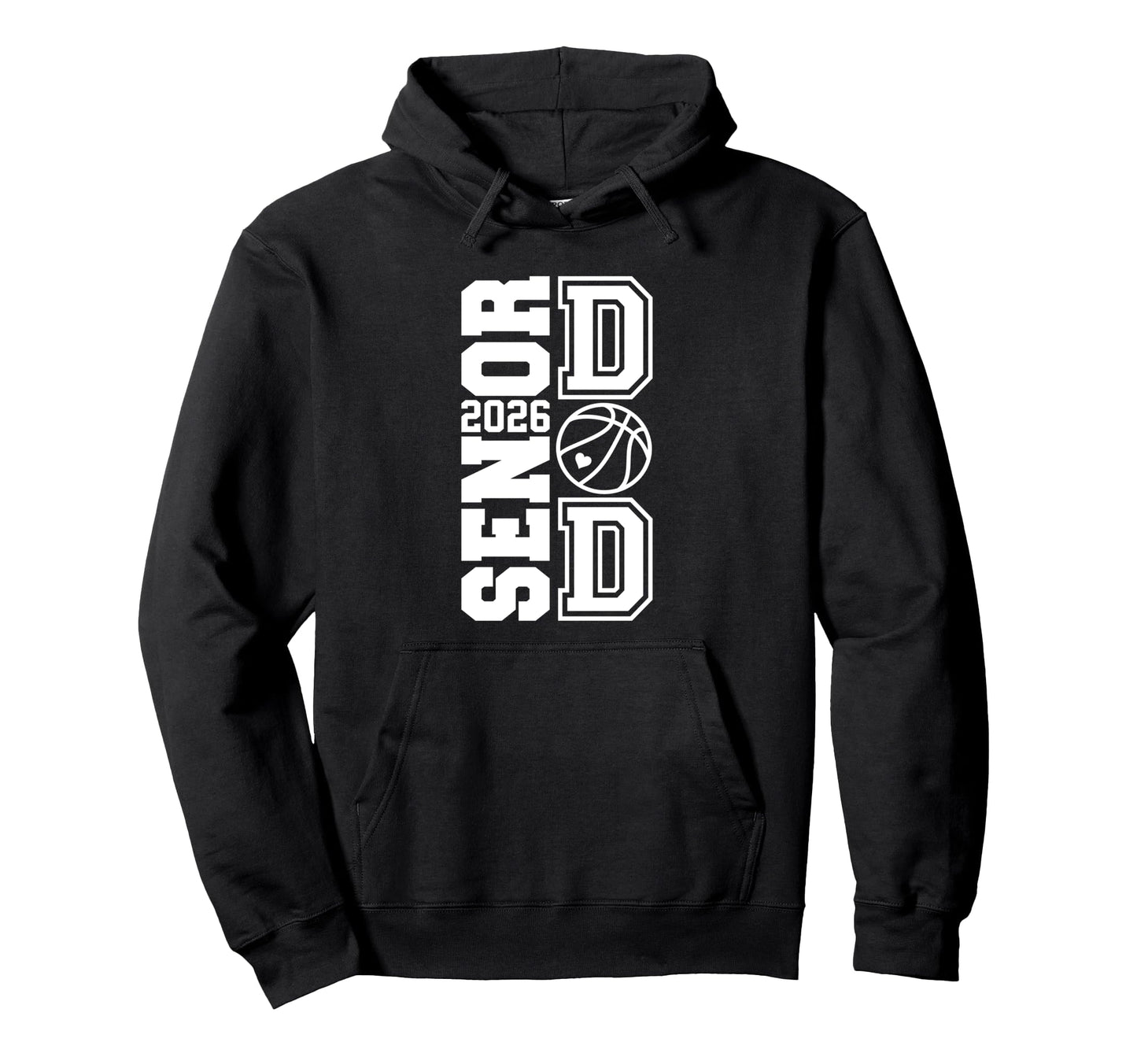 Proud Dad 2026 Senior Graduate Hoodie - Custom Art Print for Adults - T-Shirt, Sweatshirt, Hoodie