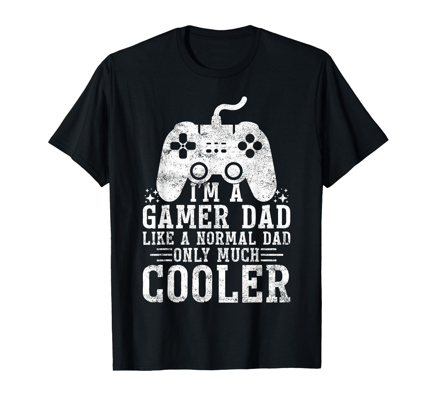 Gamer Dad Like Normal Dad Video Gamer T-Shirt - Custom Art Print Men Women - T-Shirt, Sweatshirt, Hoodie