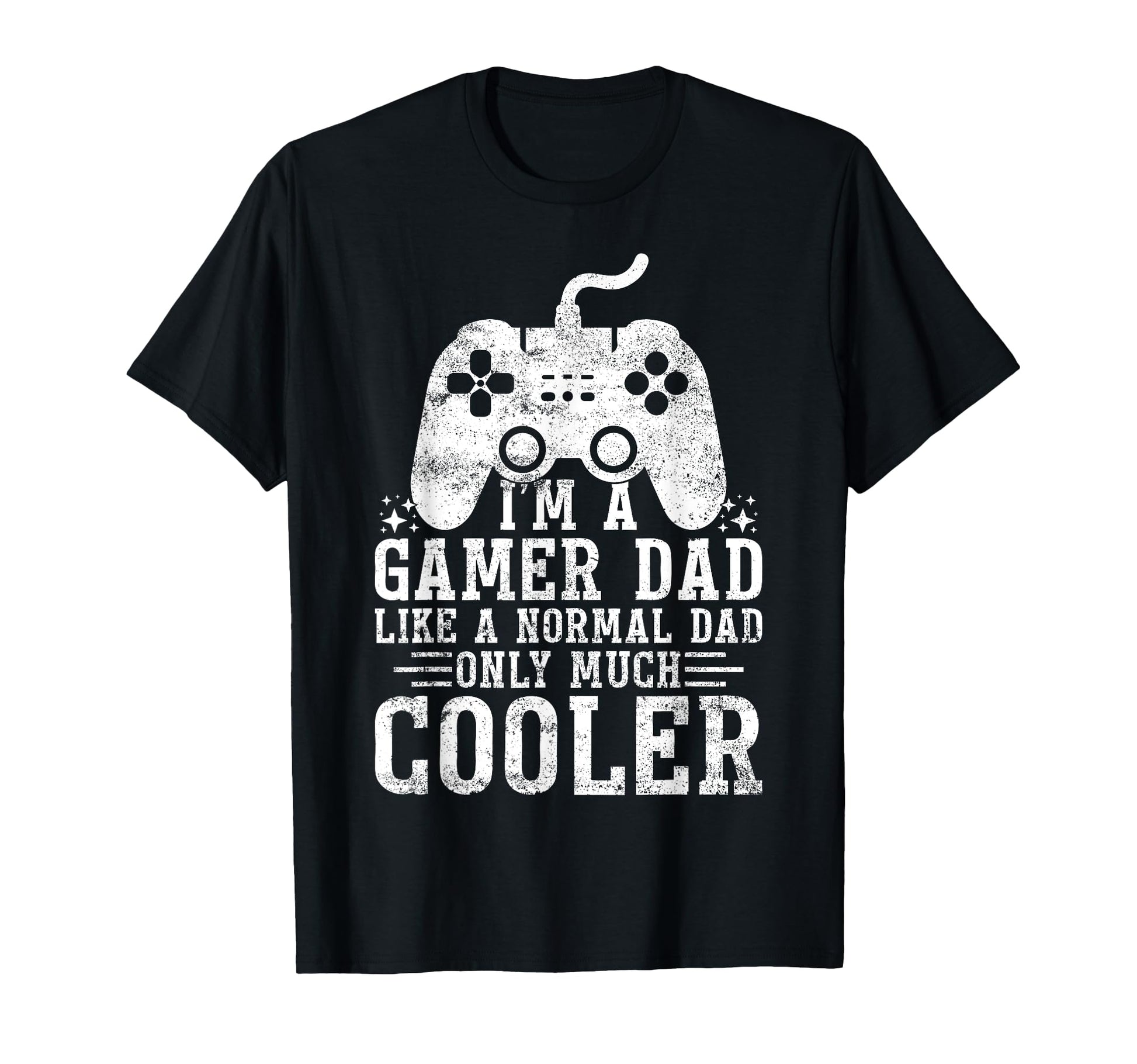 Gamer Dad Like Normal Dad Video Gamer T-Shirt - Custom Art Print Men Women - T-Shirt, Sweatshirt, Hoodie