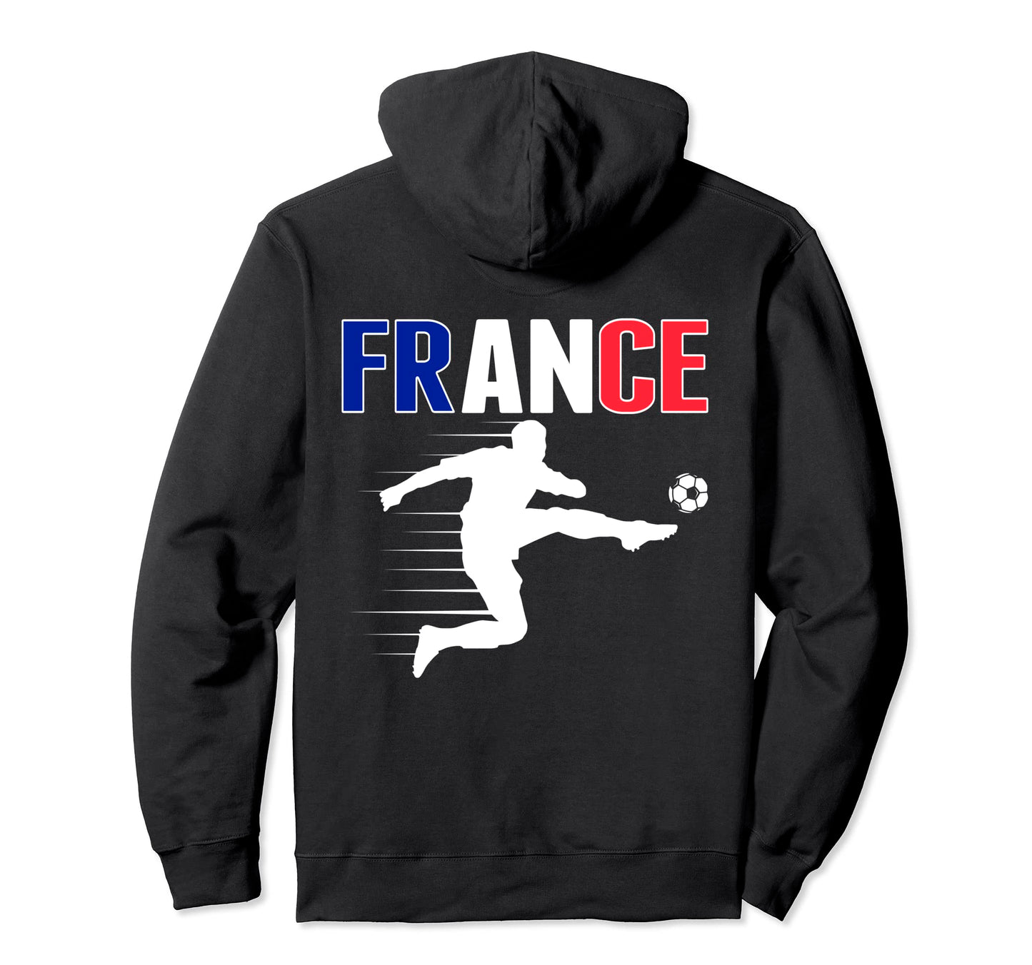 France Soccer Fans Jersey Proud French Hoodie - Custom Art Print Men Women - T-Shirt, Sweatshirt, Hoodie