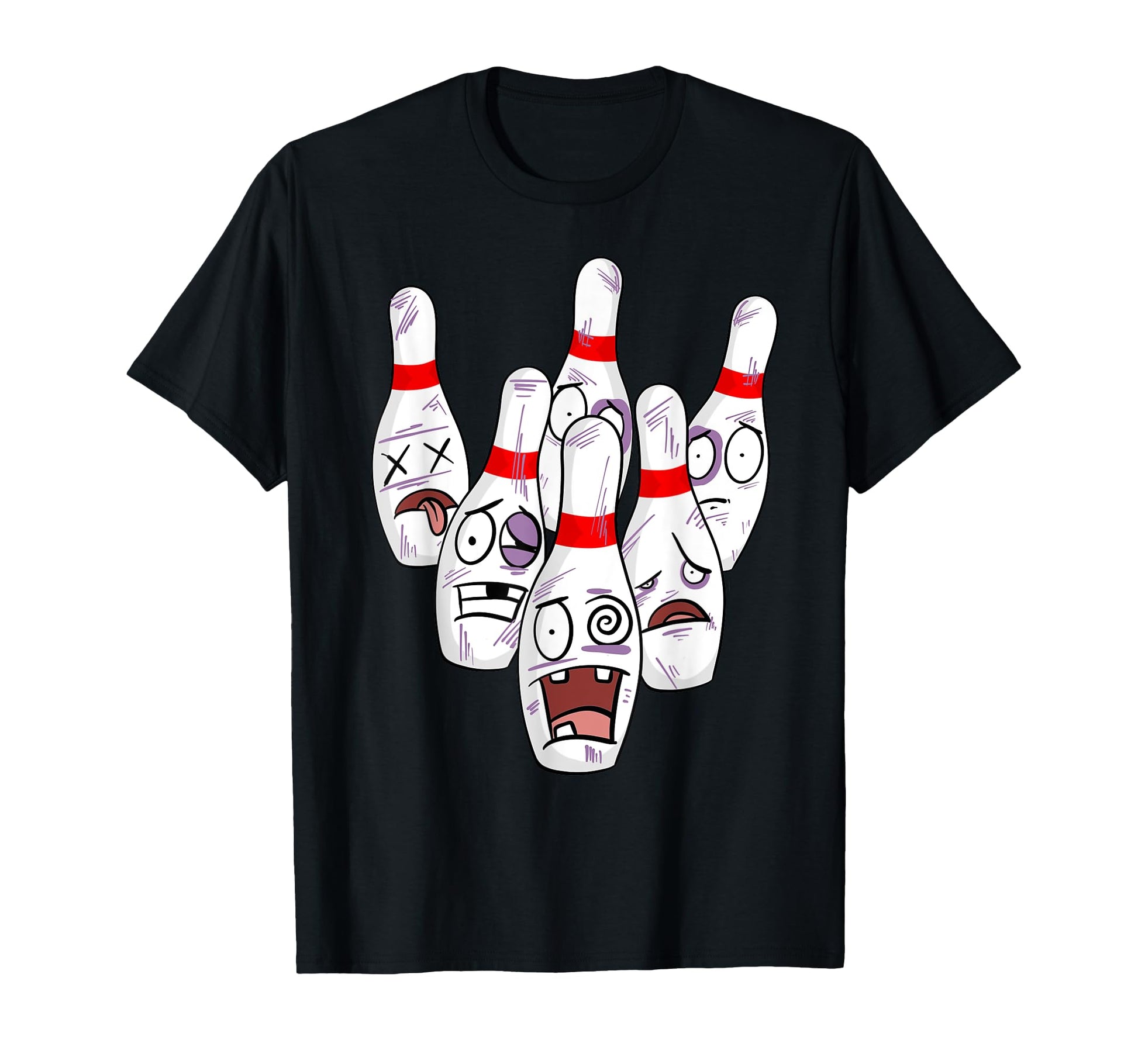 Funny Bowling Pins Novelty Bowler Gift T-Shirt - Streetwear Style Men Women - T-Shirt, Sweatshirt, Hoodie