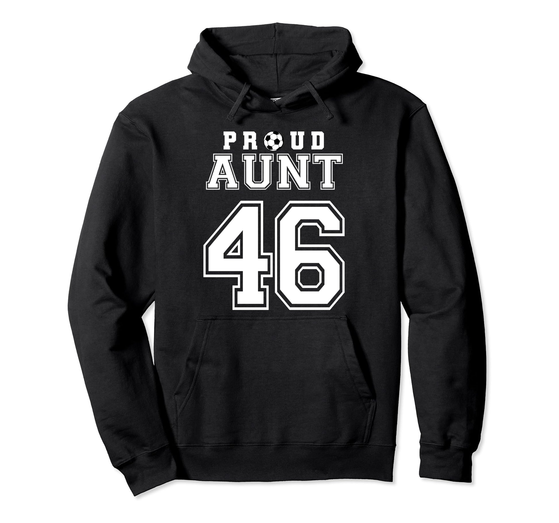 Number 46 Custom Proud Soccer Futbol Hoodie - Streetwear Style Men Women - T-Shirt, Sweatshirt, Hoodie