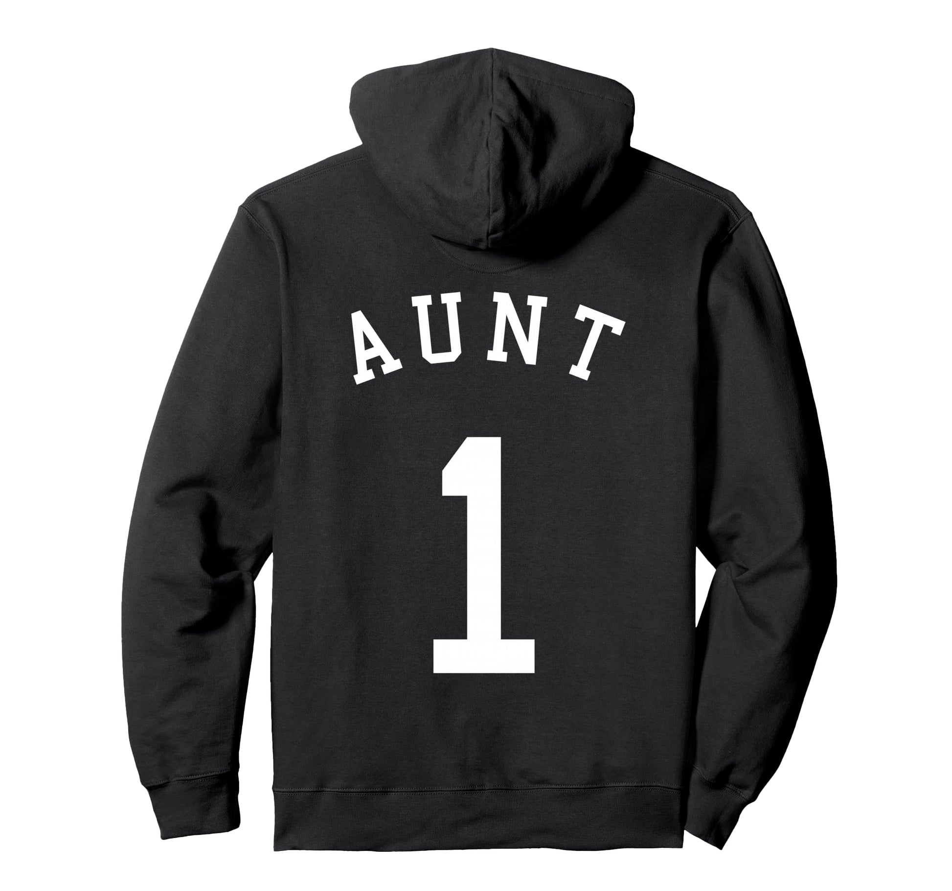 Aunt Team No 1 Basketball Hockey Hoodie - Aesthetic Graphic Men Women - T-Shirt, Sweatshirt, Hoodie