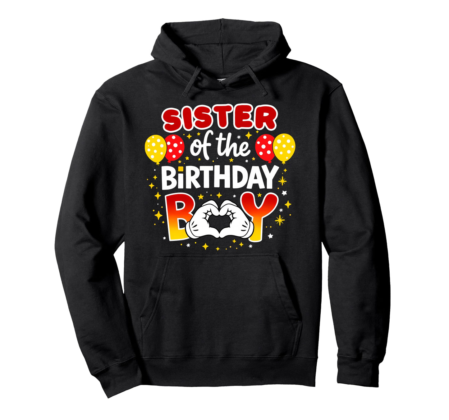 Sister Birthday Family Matching Dad Mom Hoodie - Aesthetic Graphic Unisex - T-Shirt, Sweatshirt, Hoodie