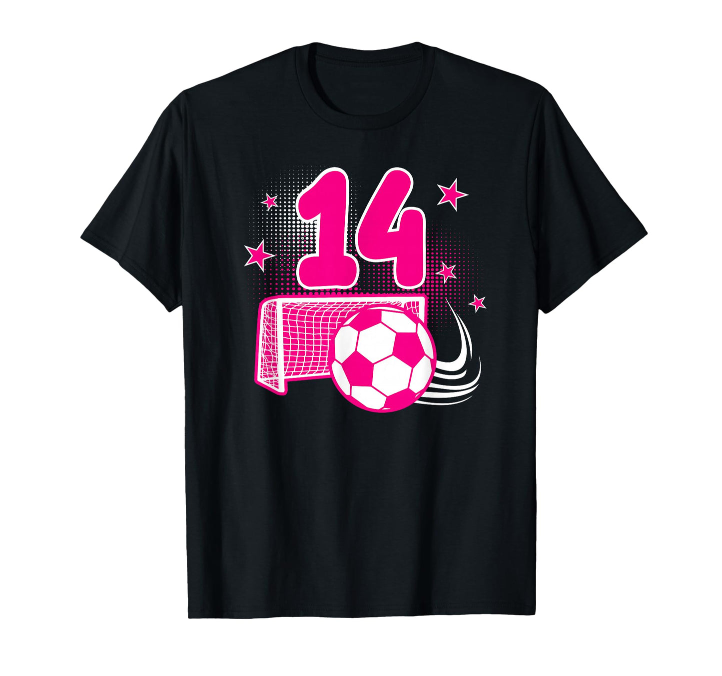 14 Years Old Birthday 14Th Soccer T-Shirt - Casual Everyday Wear Unisex - T-Shirt, Sweatshirt, Hoodie