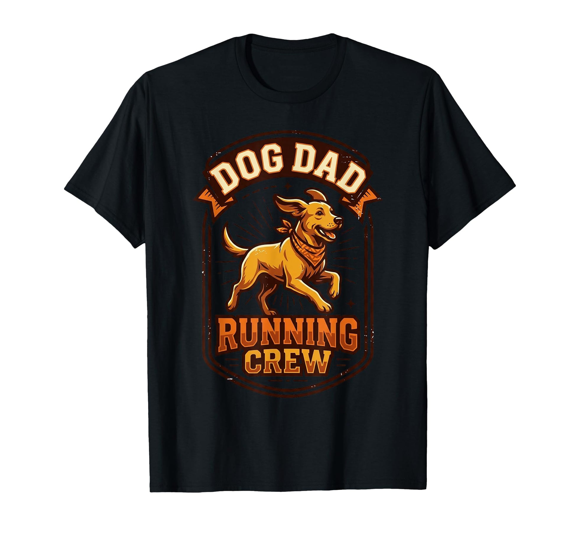 Dog Dad Running Motivation T-Shirt - Novelty Apparel for Adults - T-Shirt, Sweatshirt, Hoodie
