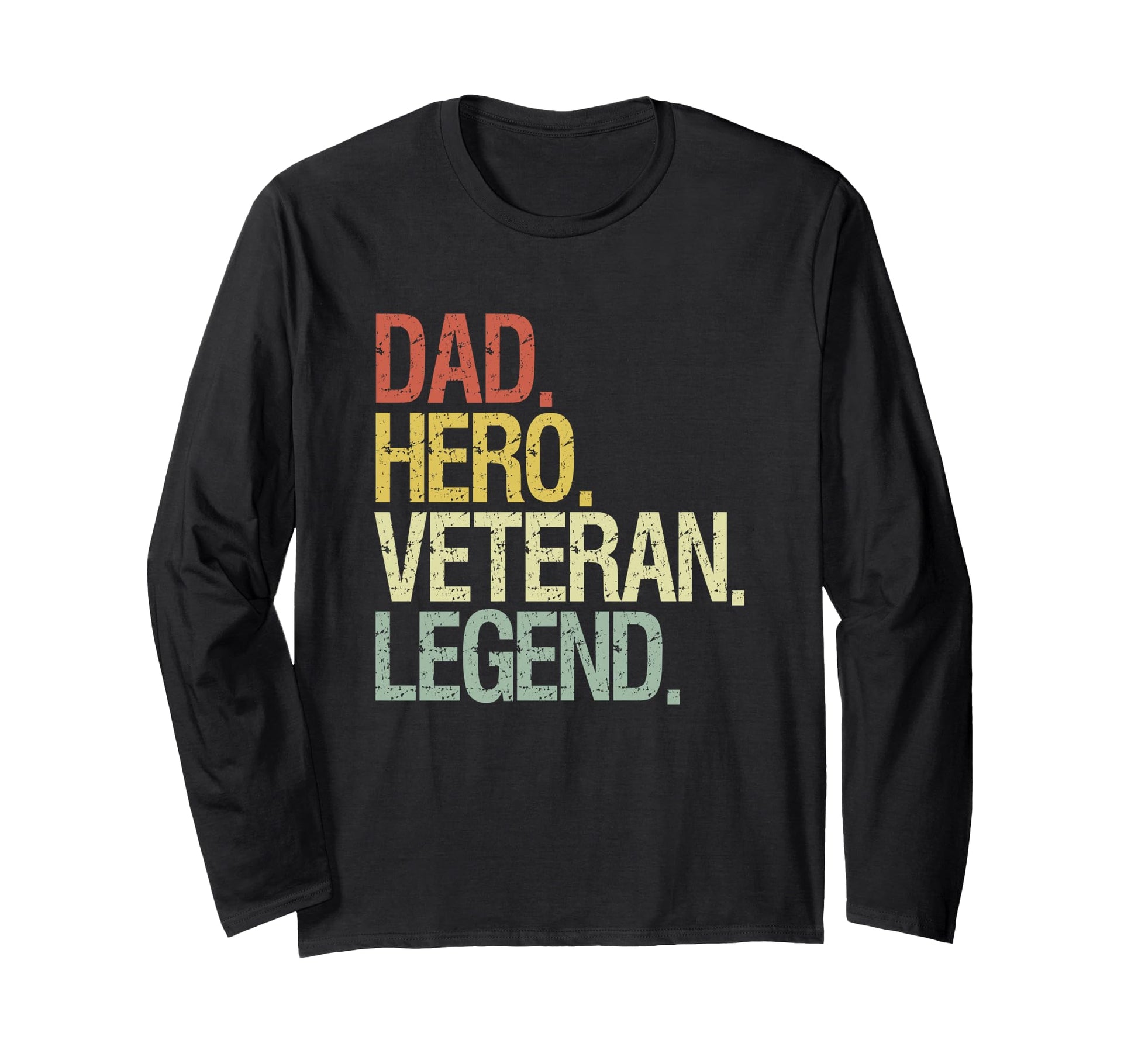 Dad Hero Veteran Legend Hoodie - Aesthetic Graphic Unisex - T-Shirt, Sweatshirt, Hoodie