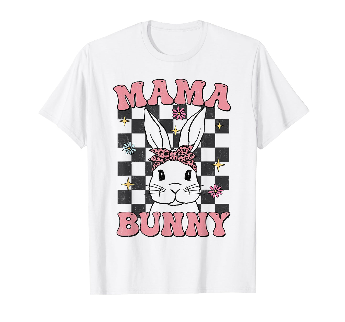 Groovy Mama Bunny Matching Family T-Shirt - Casual Everyday Wear Unisex - T-Shirt, Sweatshirt, Hoodie