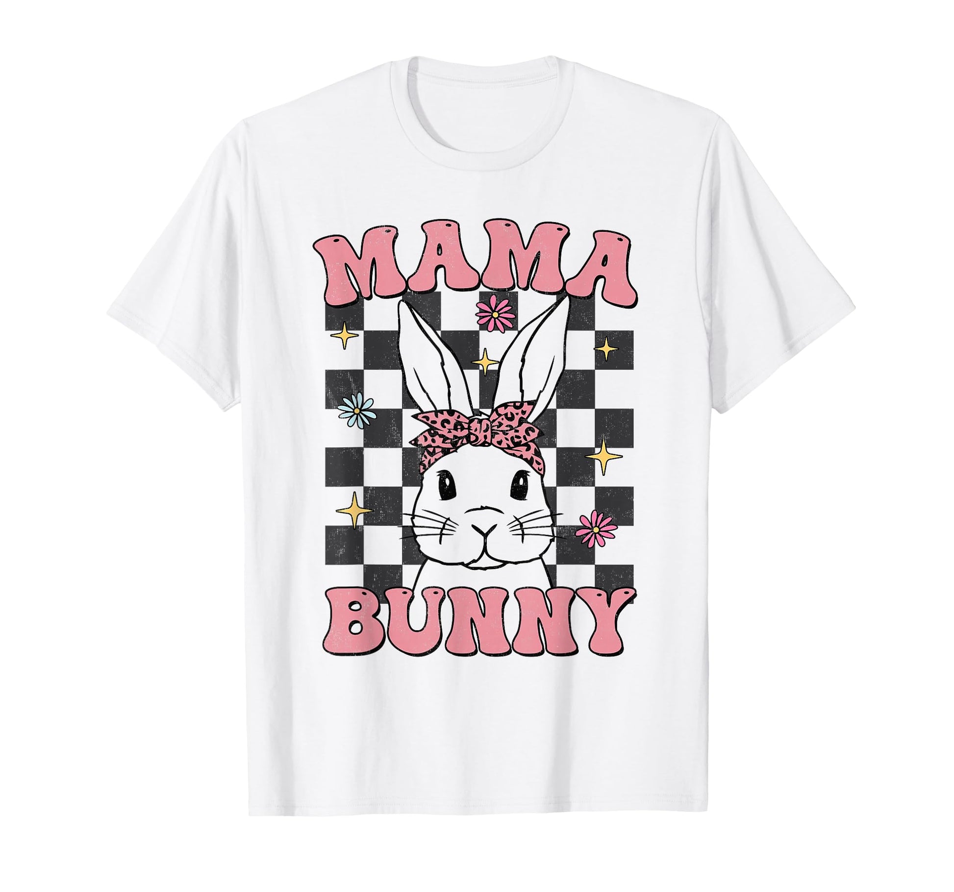 Groovy Mama Bunny Matching Family T-Shirt - Casual Everyday Wear Unisex - T-Shirt, Sweatshirt, Hoodie