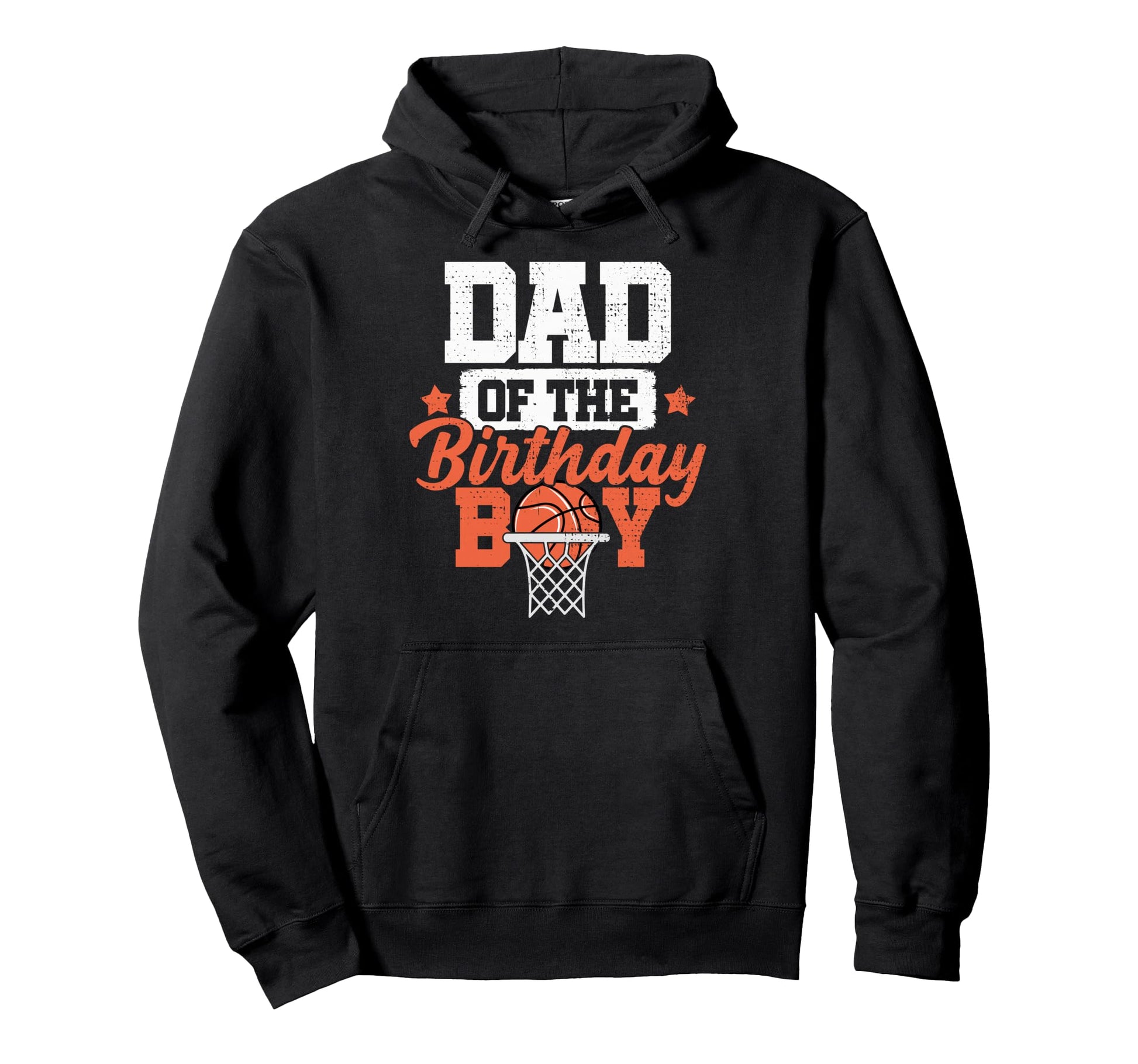 Dad Birthday Matching Basketball Hoodie - Custom Art Print for Adults - T-Shirt, Sweatshirt, Hoodie