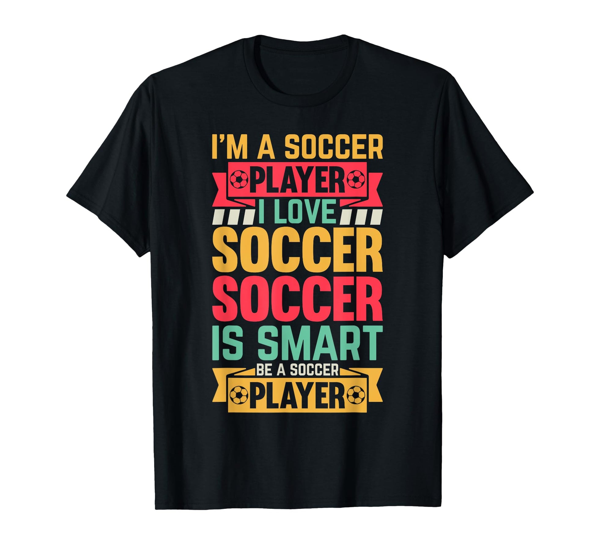 Soccer Lover Im Soccer Player T-Shirt - Aesthetic Graphic Unisex - T-Shirt, Sweatshirt, Hoodie