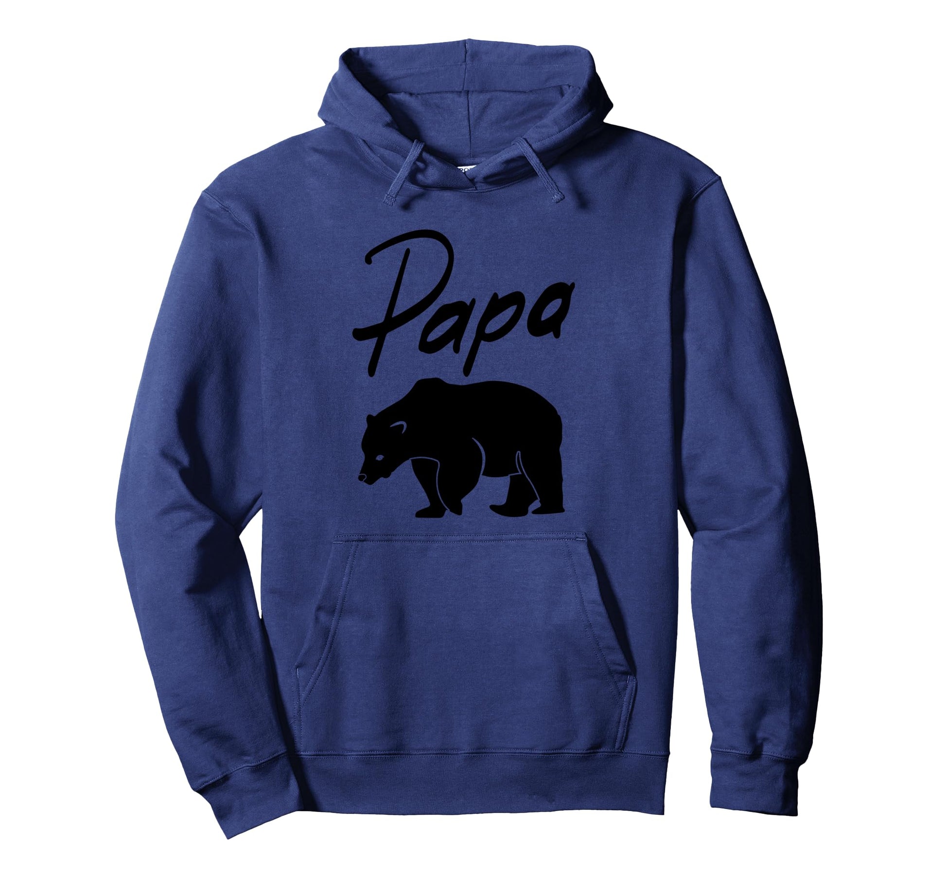 Fathers Day Funny Papa Bear Hoodie - Custom Art Print Men Women - T-Shirt, Sweatshirt, Hoodie