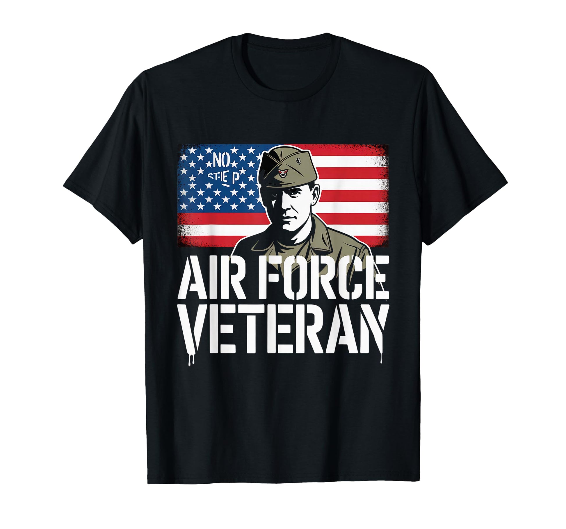 Air Force Veteran Us American Flag Dad T-Shirt - Graphic Print Men Women - T-Shirt, Sweatshirt, Hoodie