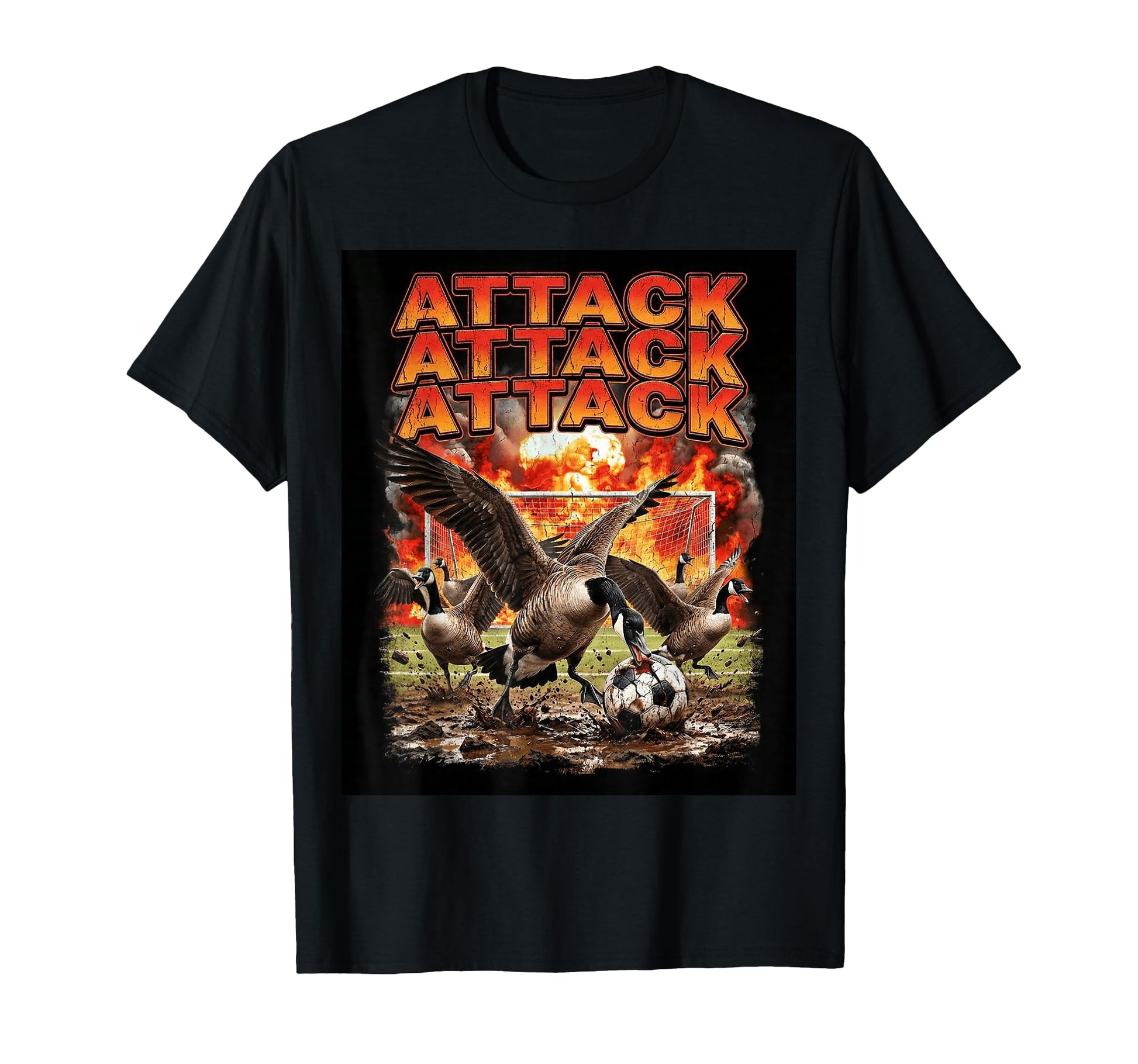 Funny Aggressive Goose Meme Bootleg T-Shirt - Custom Art Print Men Women - T-Shirt, Sweatshirt, Hoodie