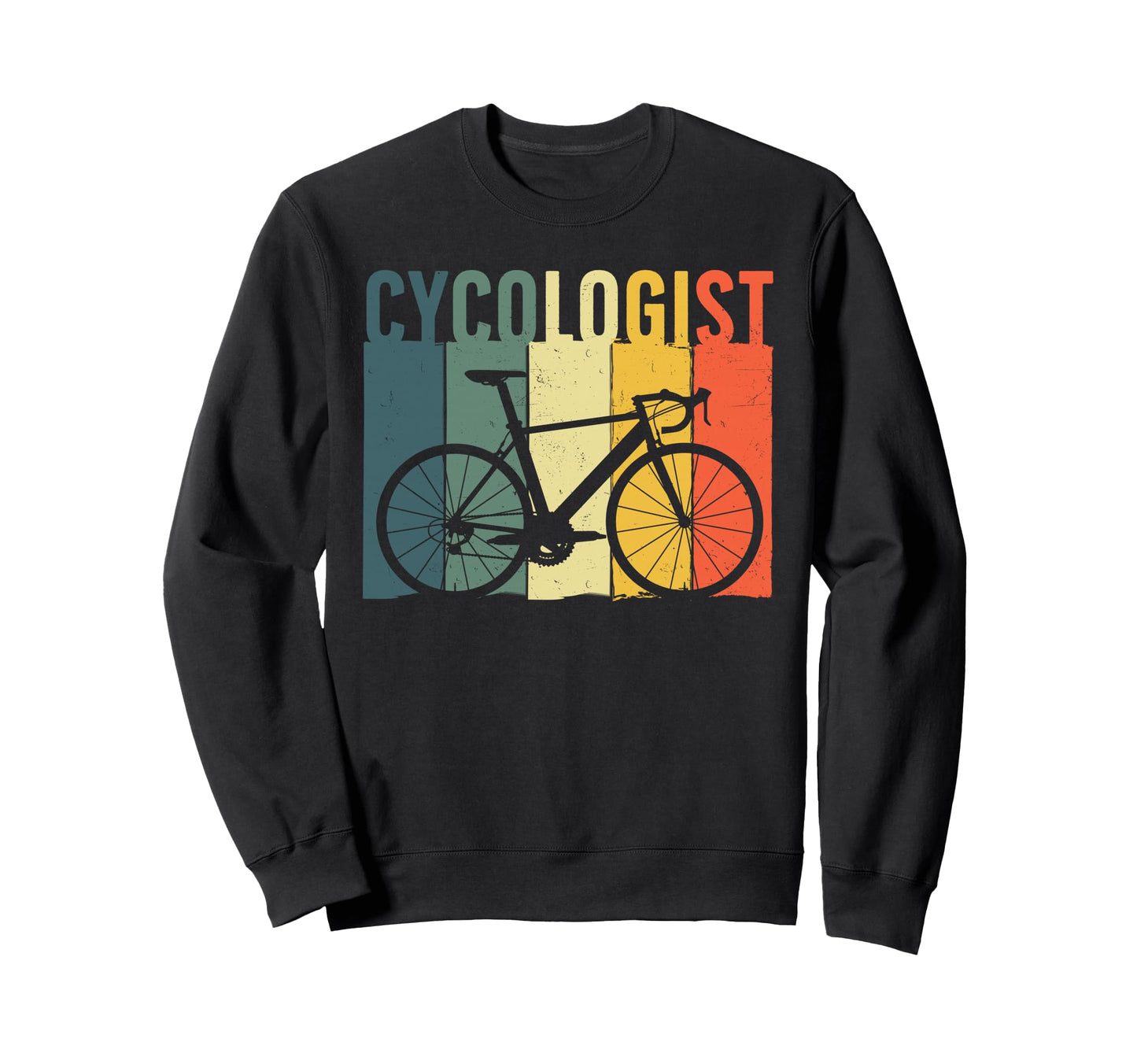 Funny Cycling Art Bike Rider Sweatshirt - Casual Everyday Wear for Adults - T-Shirt, Sweatshirt, Hoodie