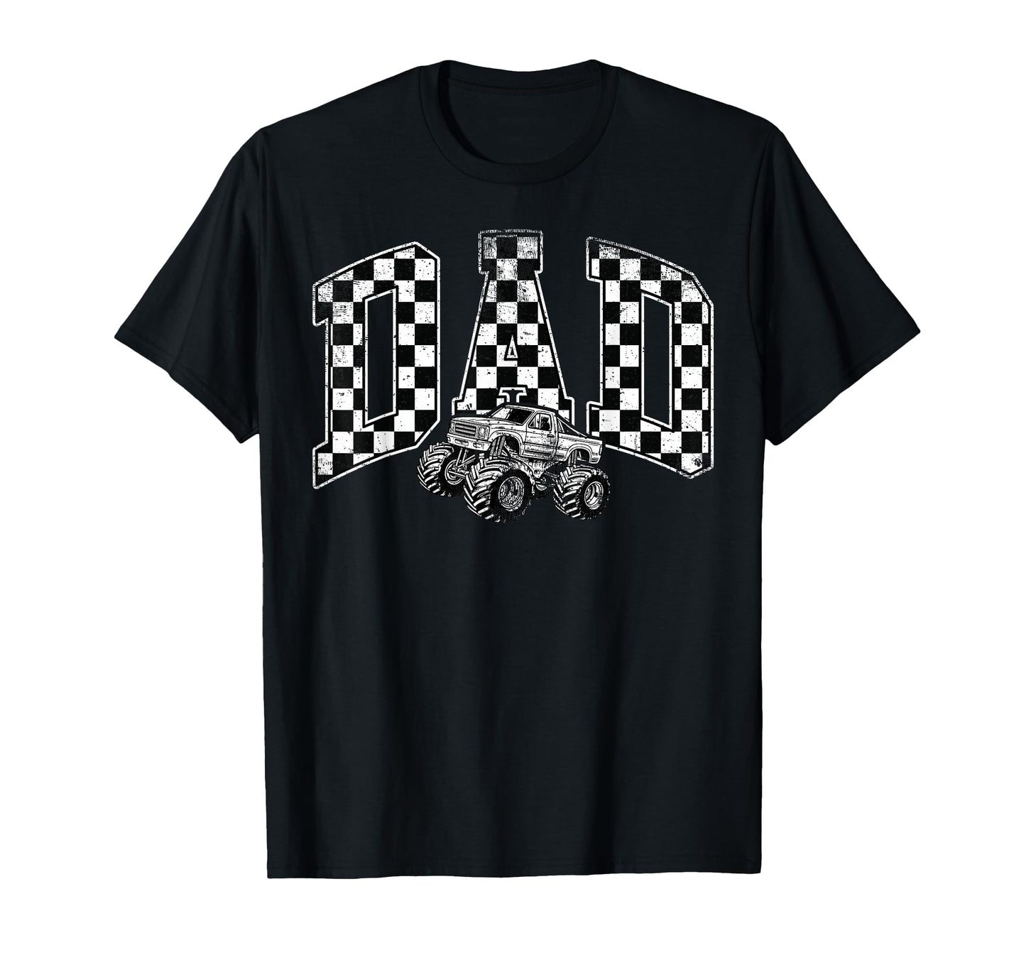 Dad Monster Truck Family Crew Birthday T-Shirt - Minimalist Print Unisex - T-Shirt, Sweatshirt, Hoodie