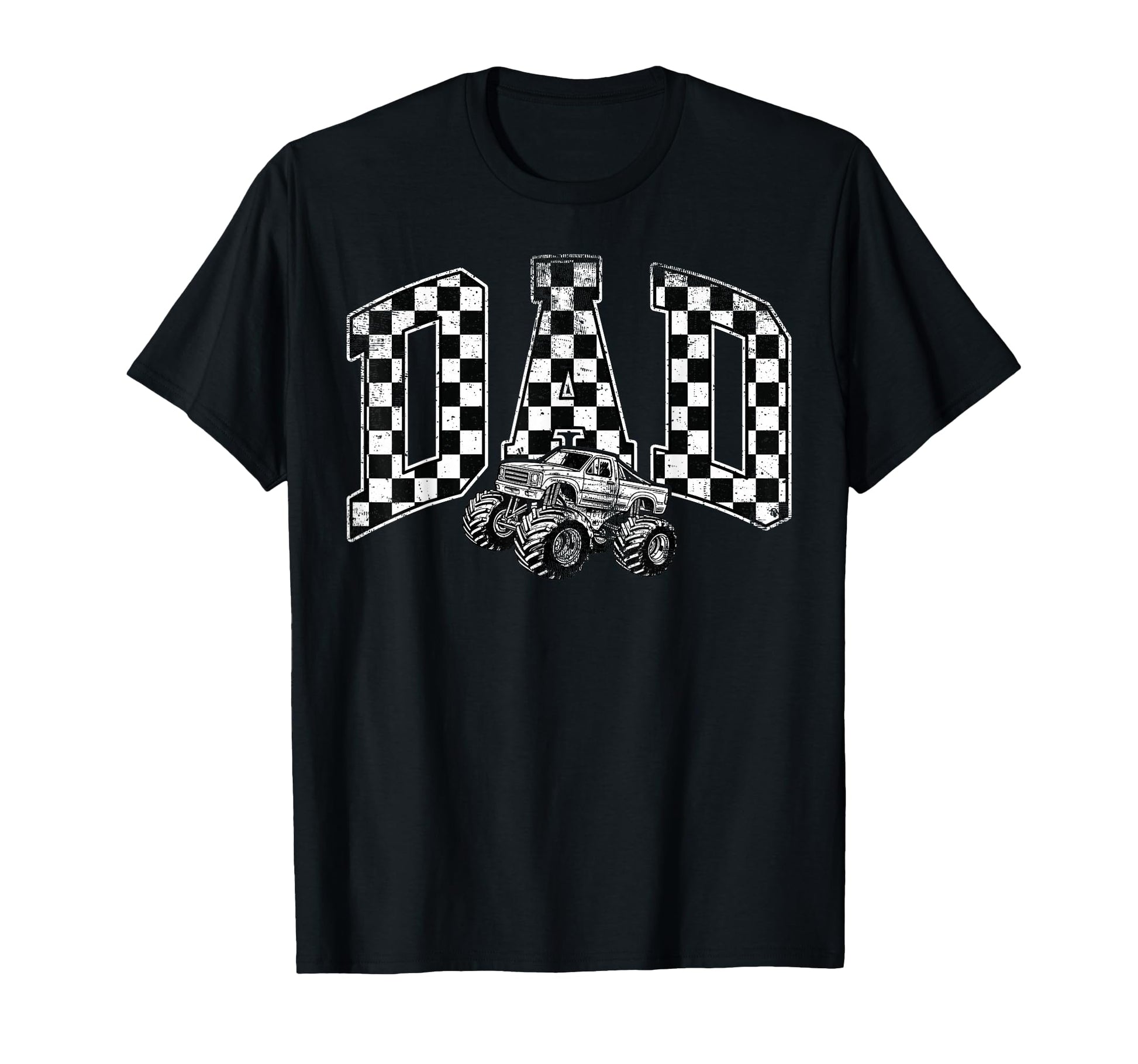 Dad Monster Truck Family Crew Birthday T-Shirt - Minimalist Print Unisex - T-Shirt, Sweatshirt, Hoodie