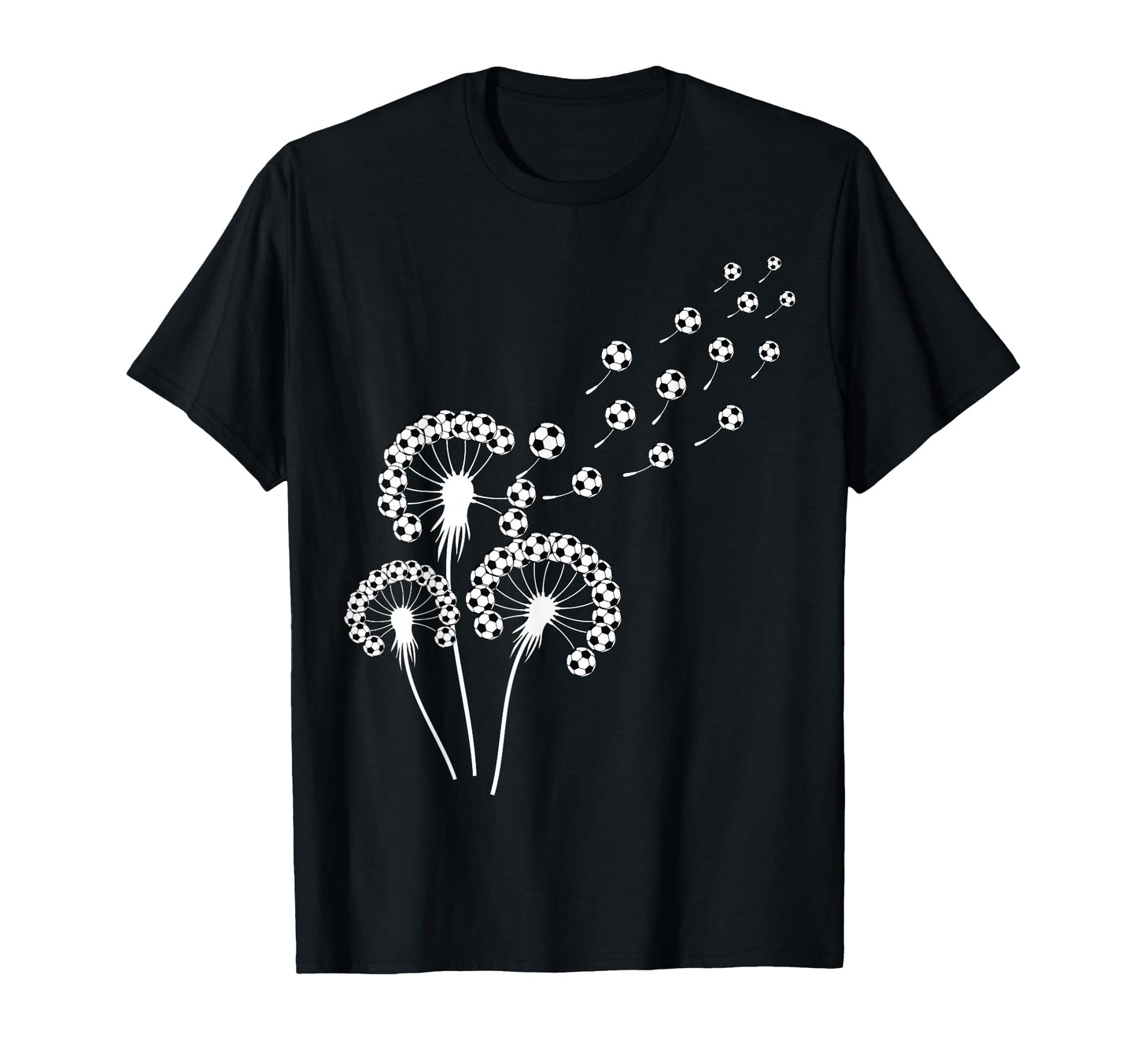 Dandelion Soccer Ball Stuff Soccer T-Shirt - Fun Novelty Design Unisex - T-Shirt, Sweatshirt, Hoodie